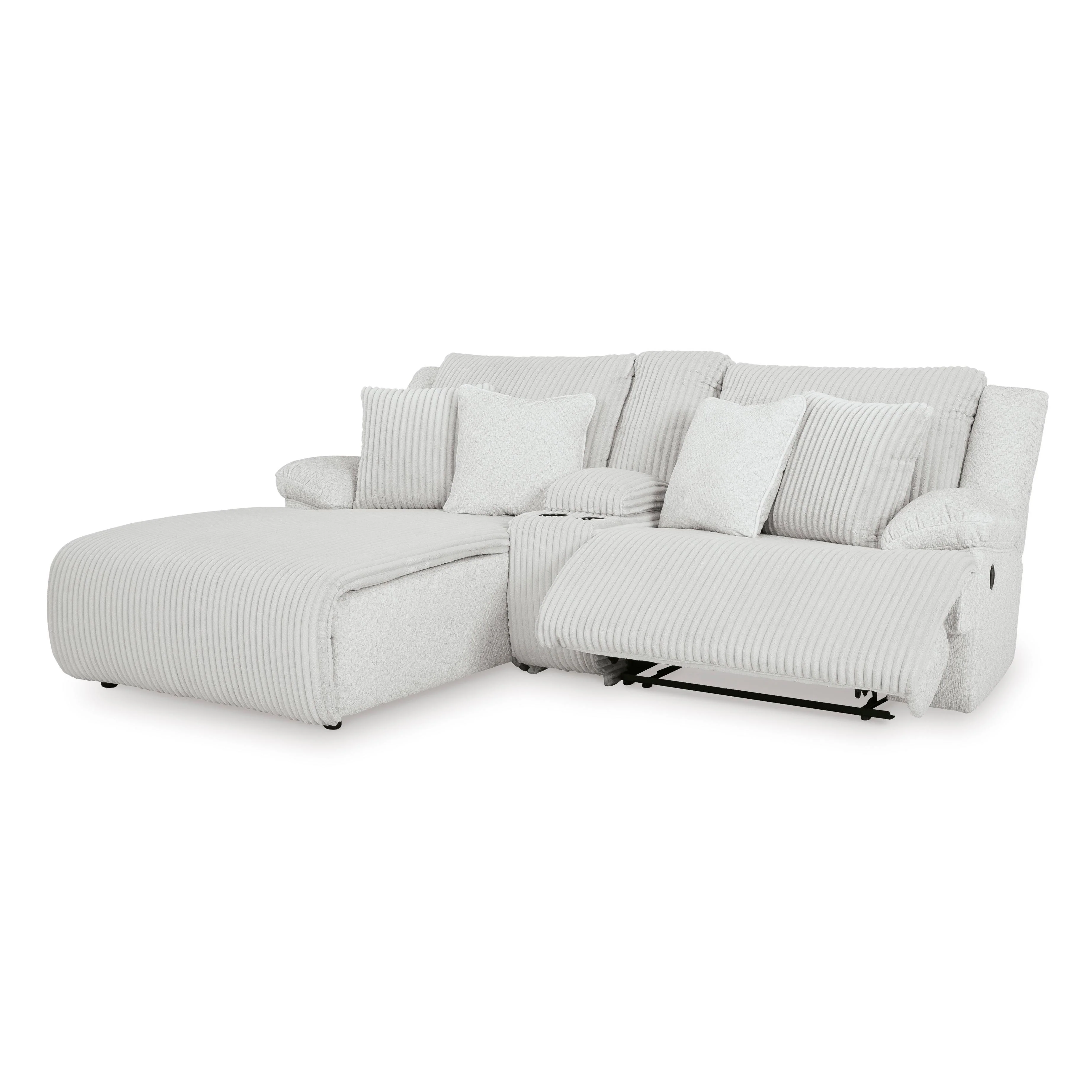 Signature Design by Ashley Top Tier 92706S5C 3 pc Reclining Sectional Sofa with Chaise - Image 2