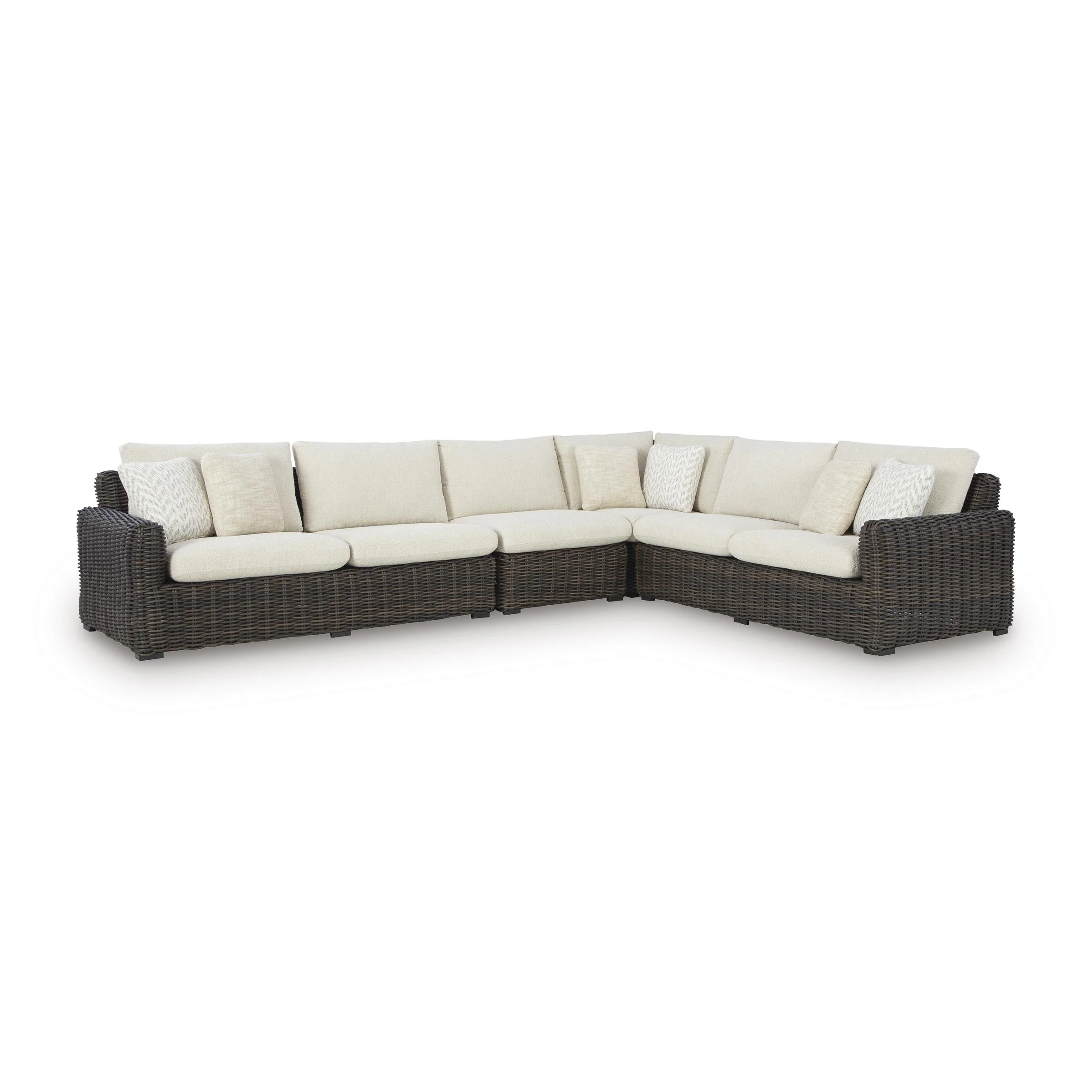 Signature Design by Ashley Kimora P711P2 4 pc Outdoor Sectional
