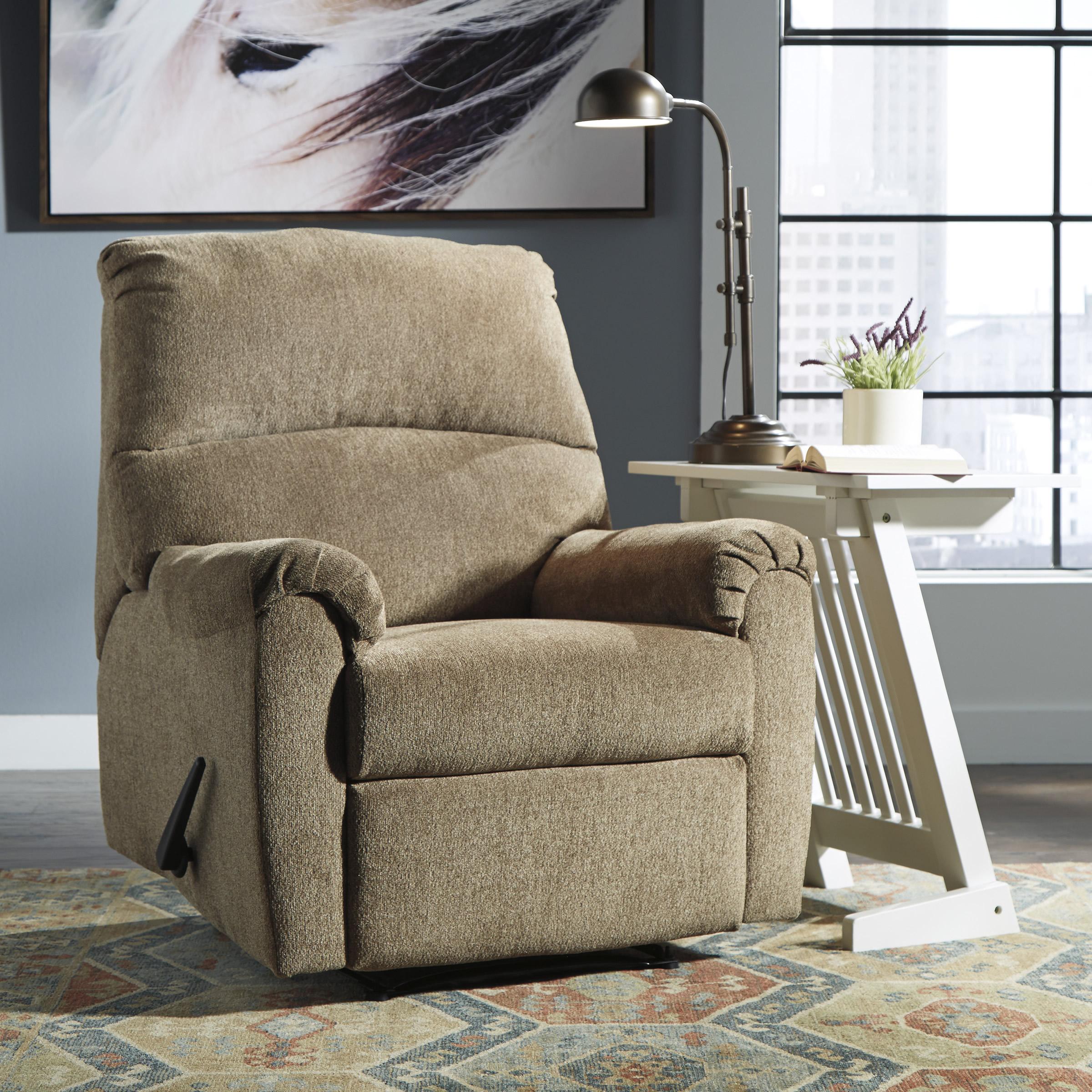 Signature Design by Ashley Nerviano 1080129C Zero Wall Recliner - Image 3