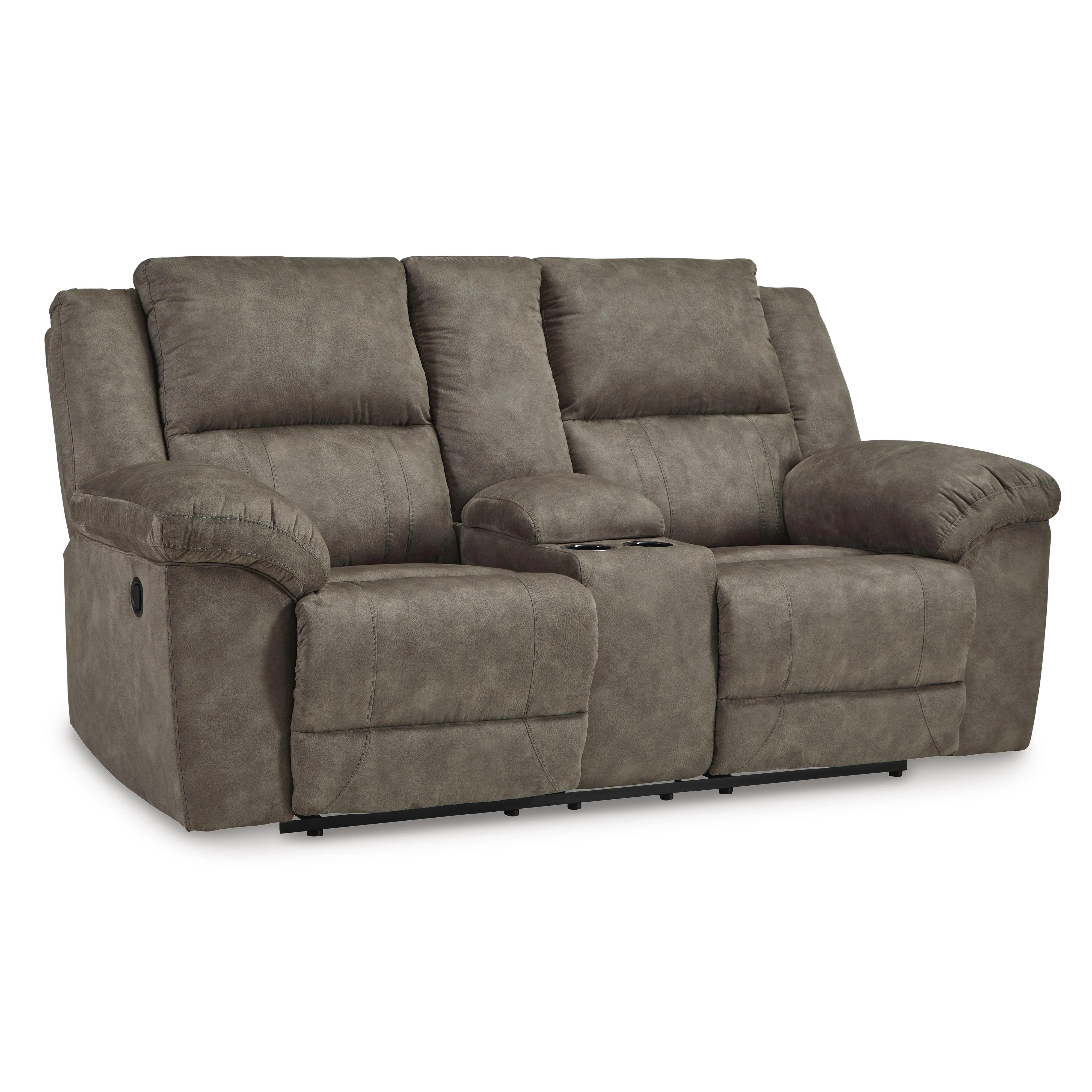 Signature Design by Ashley Laresview 3720394C Double Reclining Loveseat with Console - Image 1