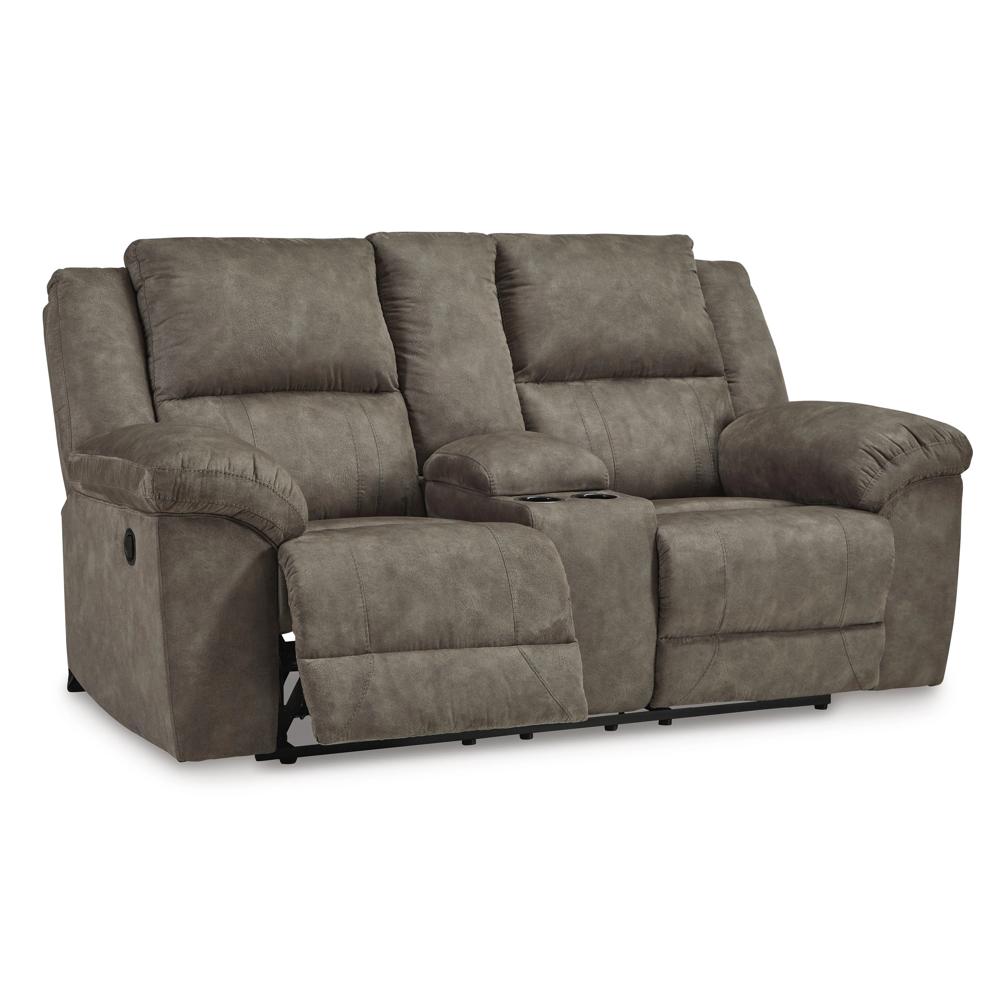 Signature Design by Ashley Laresview 3720394C Double Reclining Loveseat with Console - Image 2