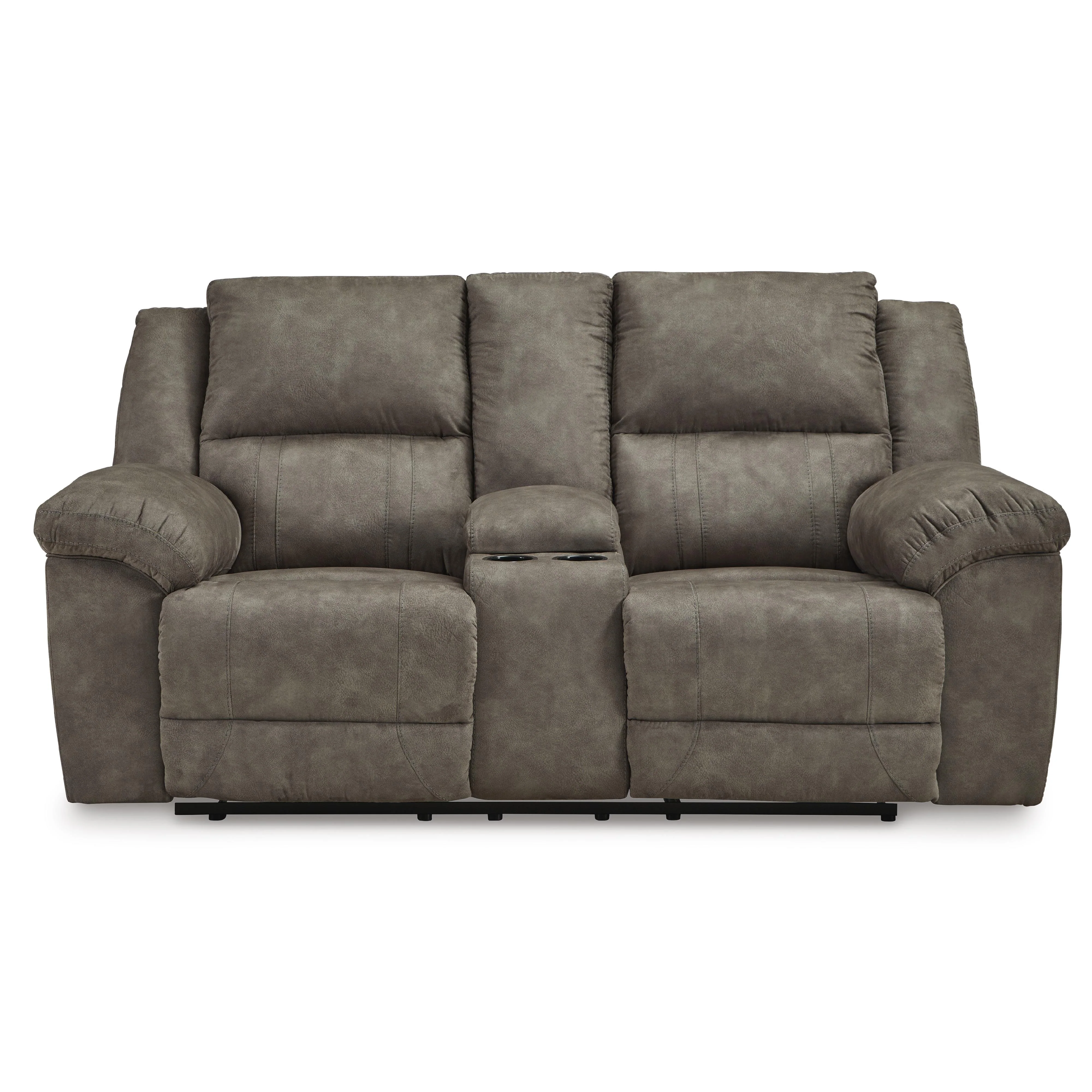 Signature Design by Ashley Laresview 3720394C Double Reclining Loveseat with Console - Image 3