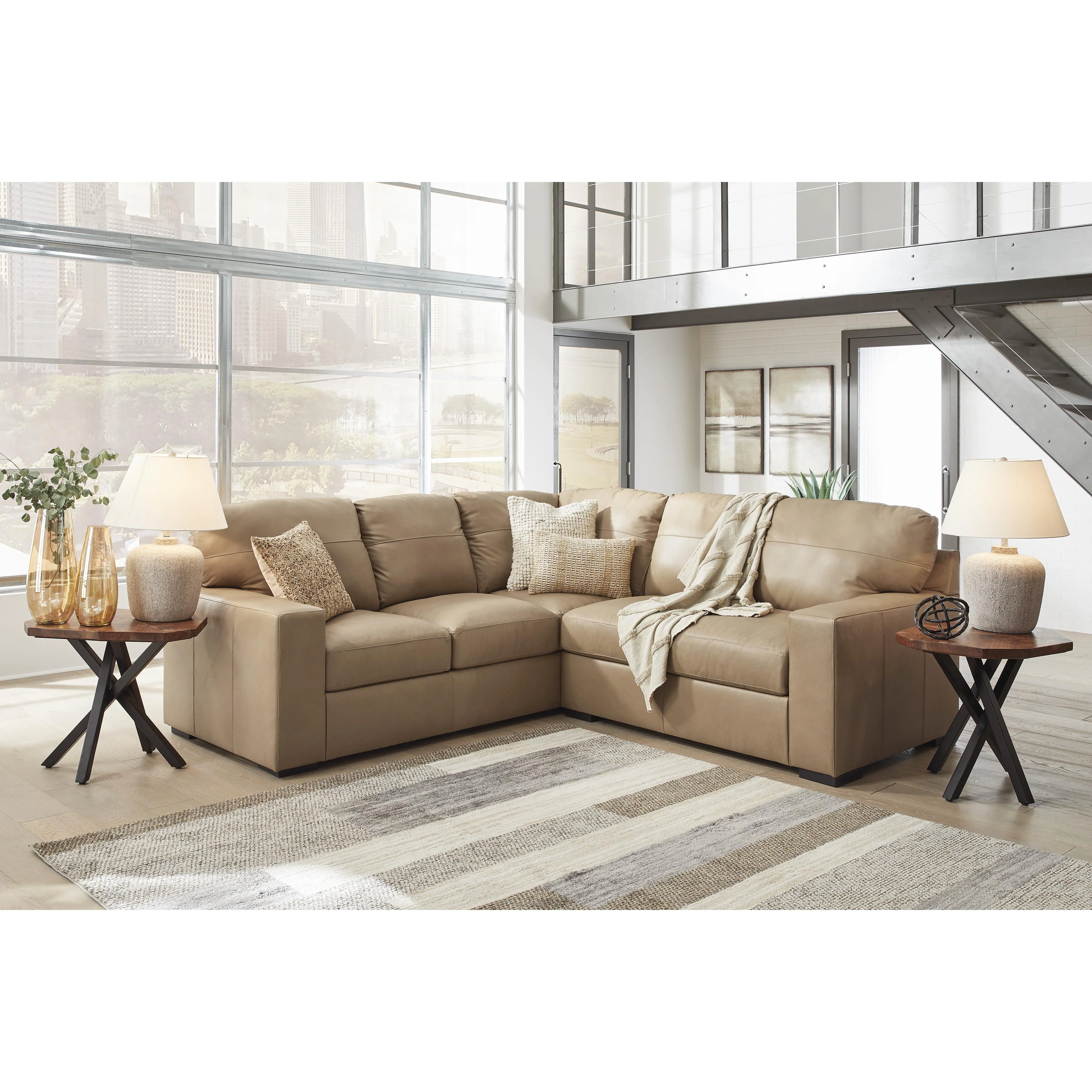 Signature Design by Ashley Bandon 38006S1C 2 pc Sectional - Image 2