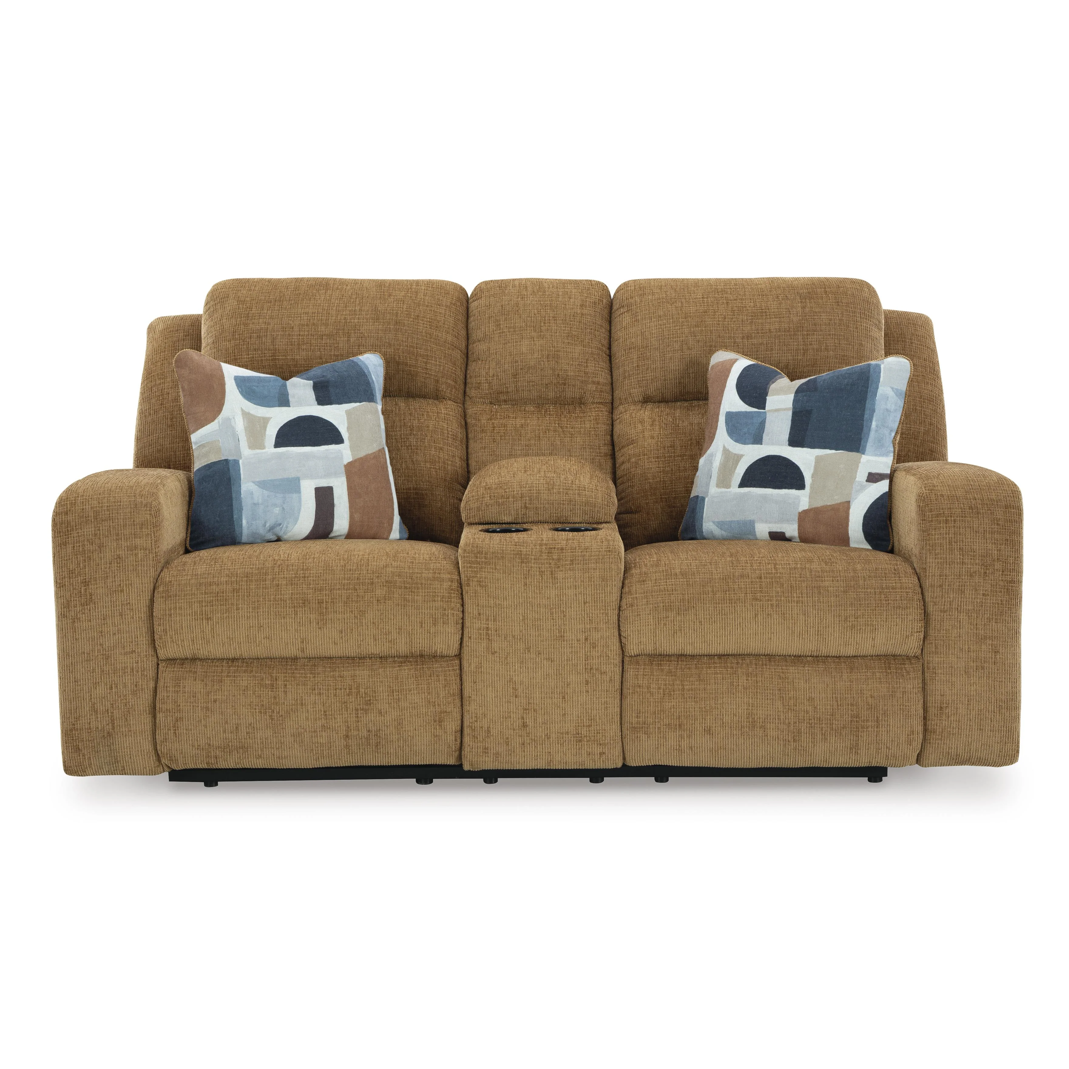 Signature Design by Ashley Kanlow 3860594C Double Reclining Loveseat with Console - Image 3