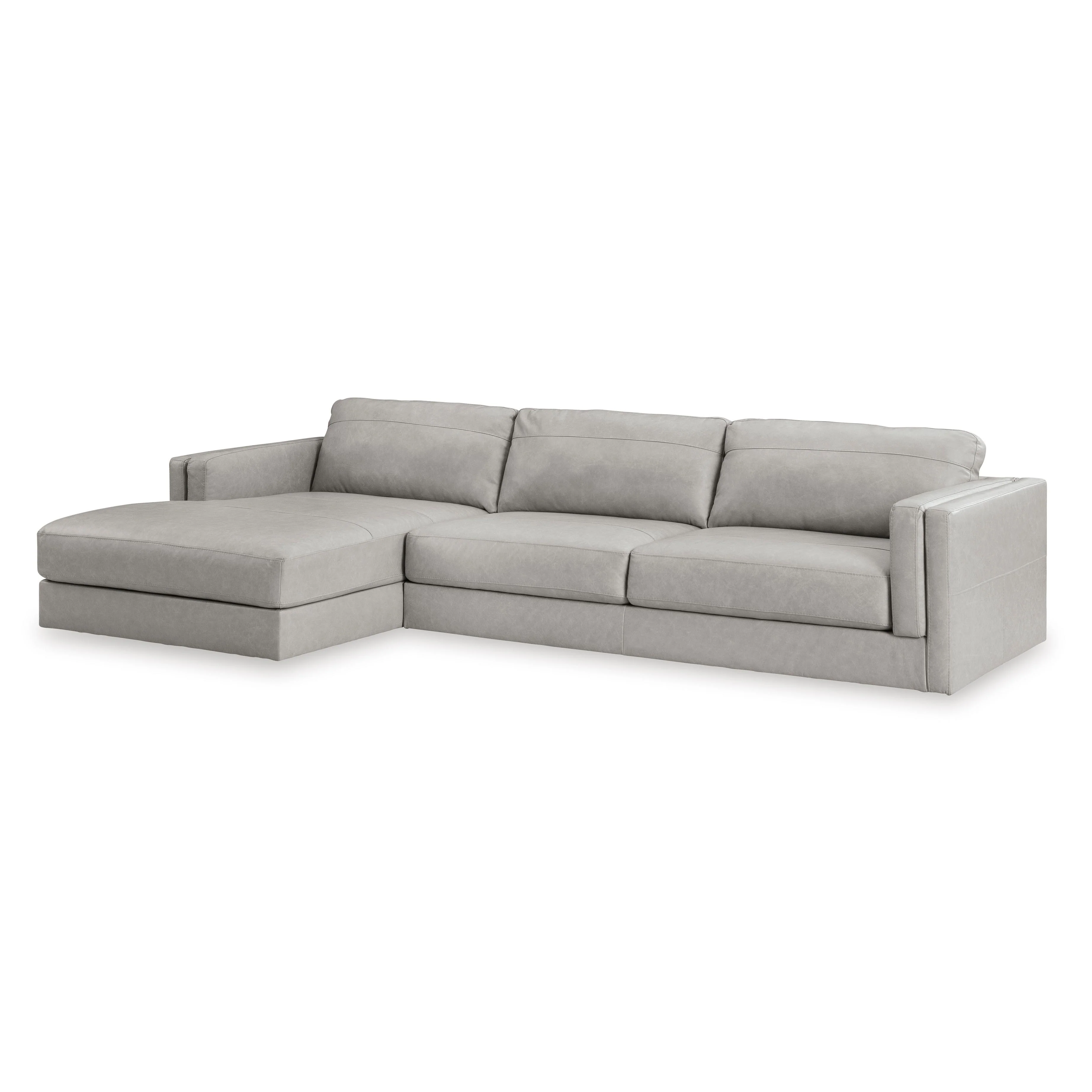 Signature Design by Ashley Amiata 57404S1C 2 pc Sectional with Chaise - Image 1