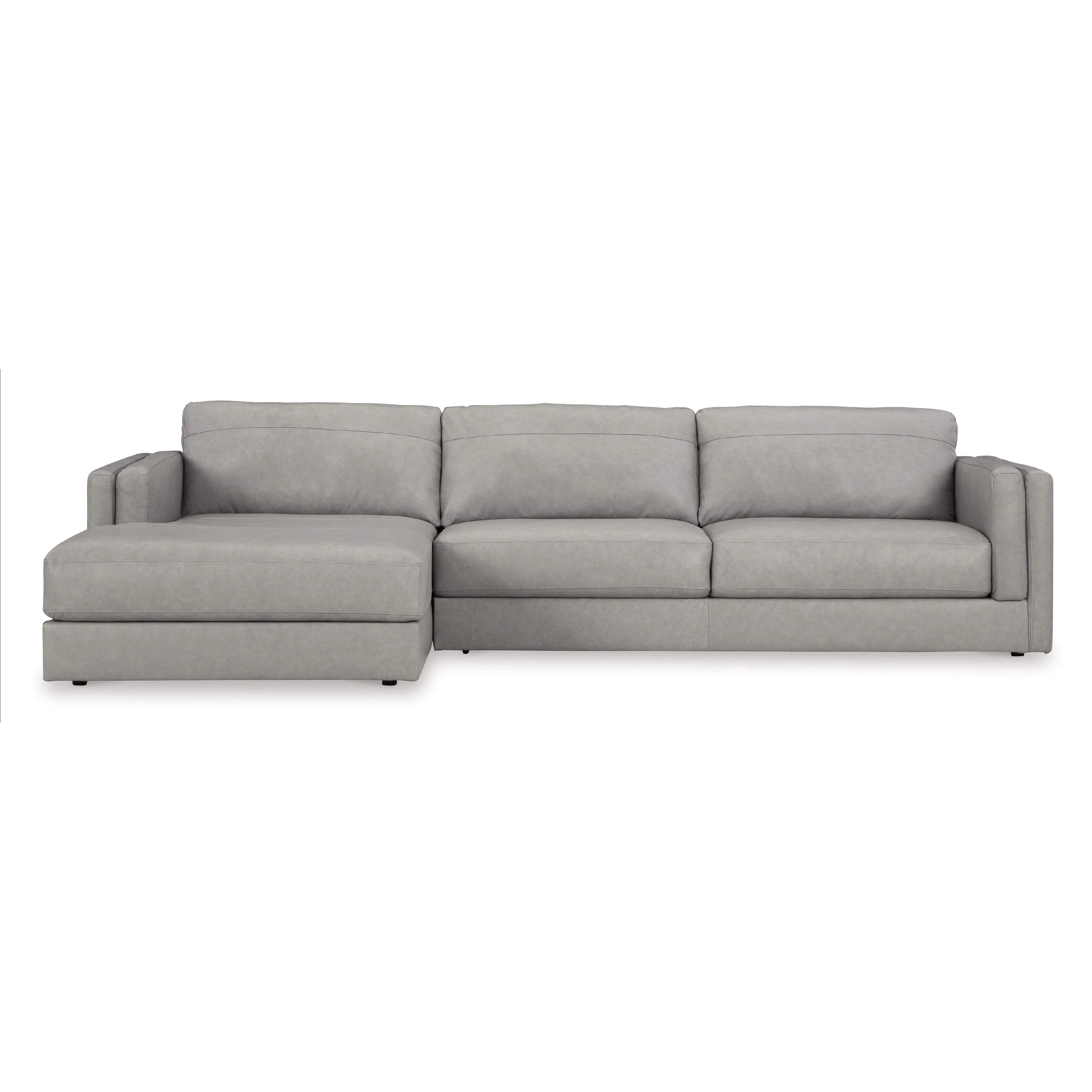 Signature Design by Ashley Amiata 57404S1C 2 pc Sectional with Chaise - Image 2