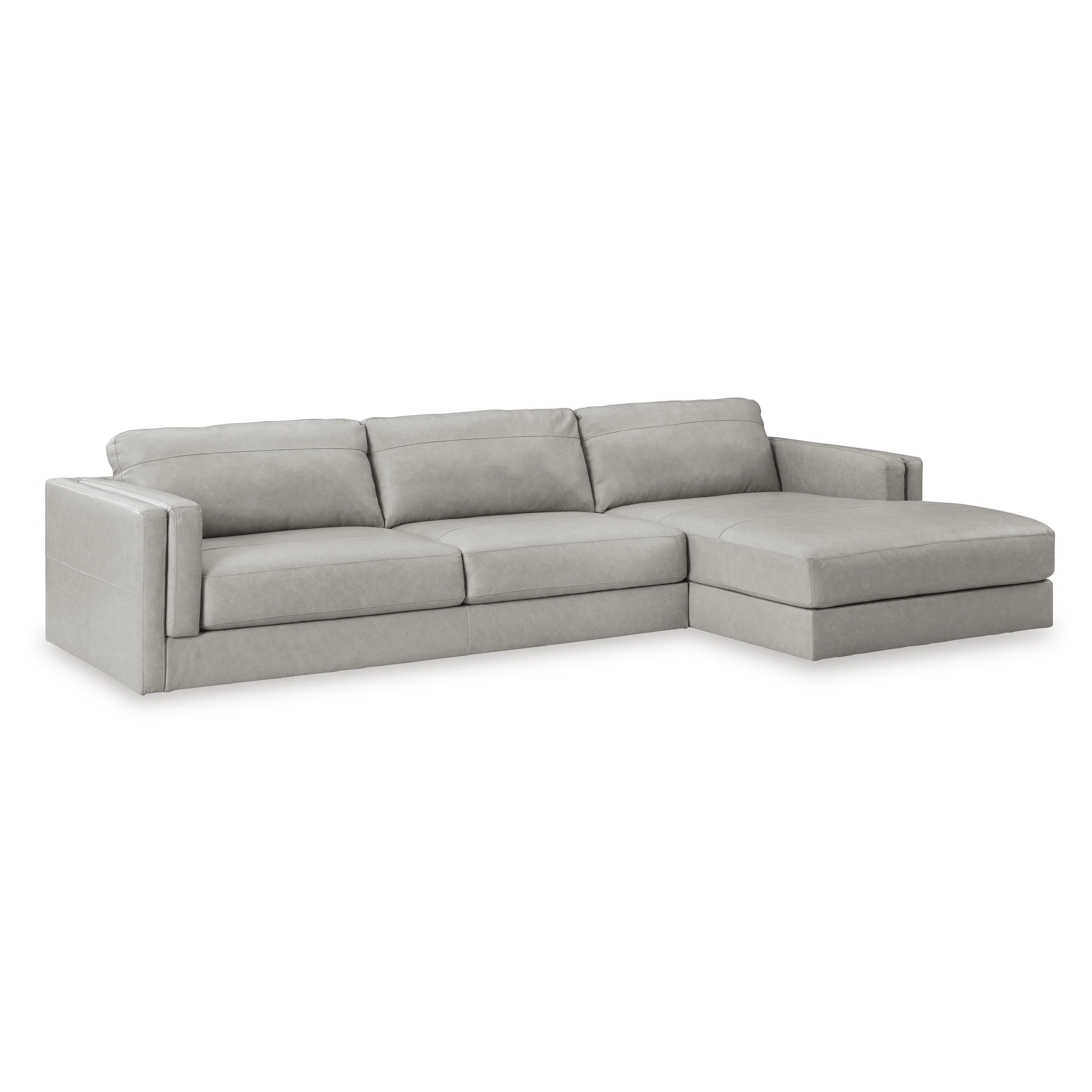 Signature Design by Ashley Amiata 57404S2C 2 pc Sectional with Chaise - Image 1
