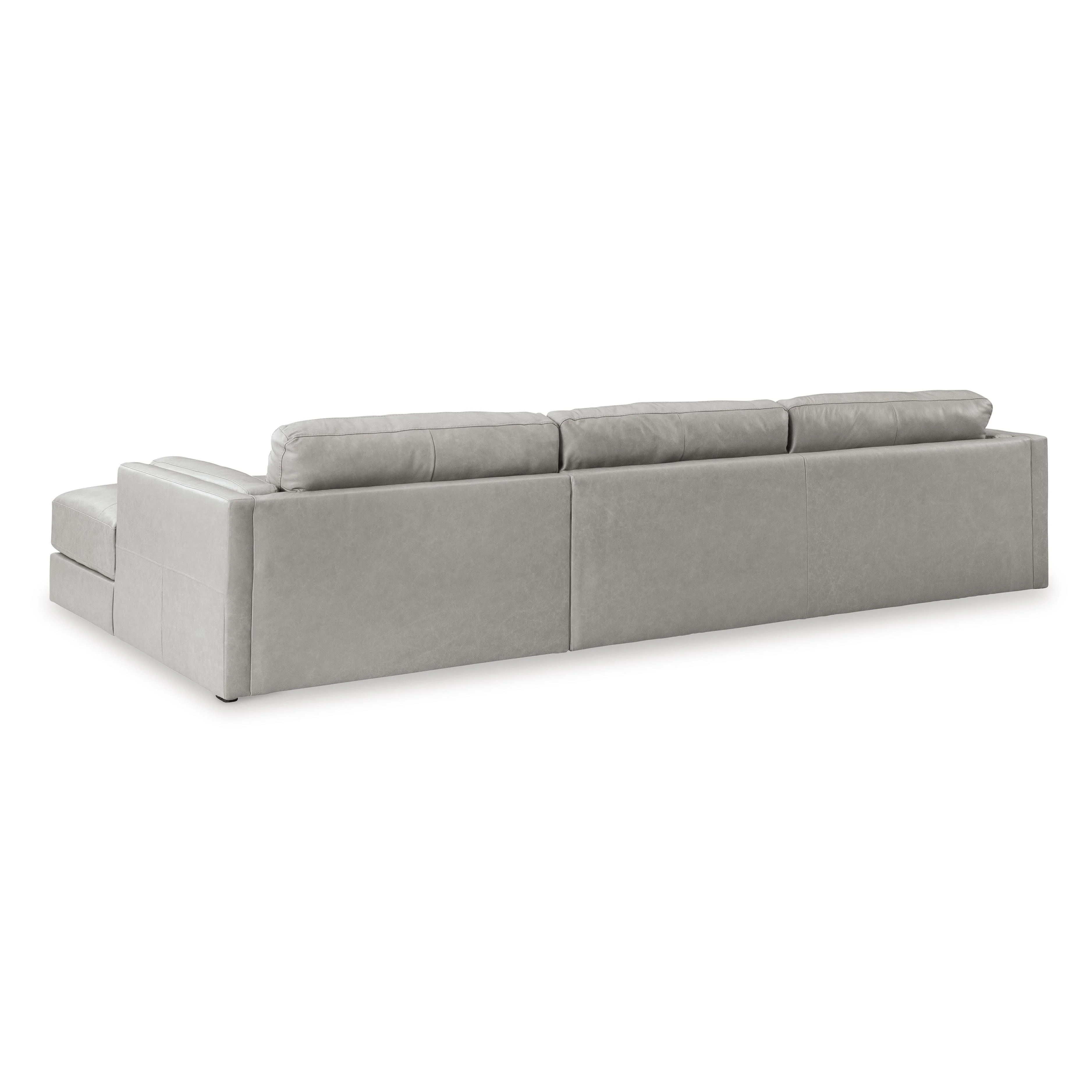 Signature Design by Ashley Amiata 57404S2C 2 pc Sectional with Chaise - Image 3