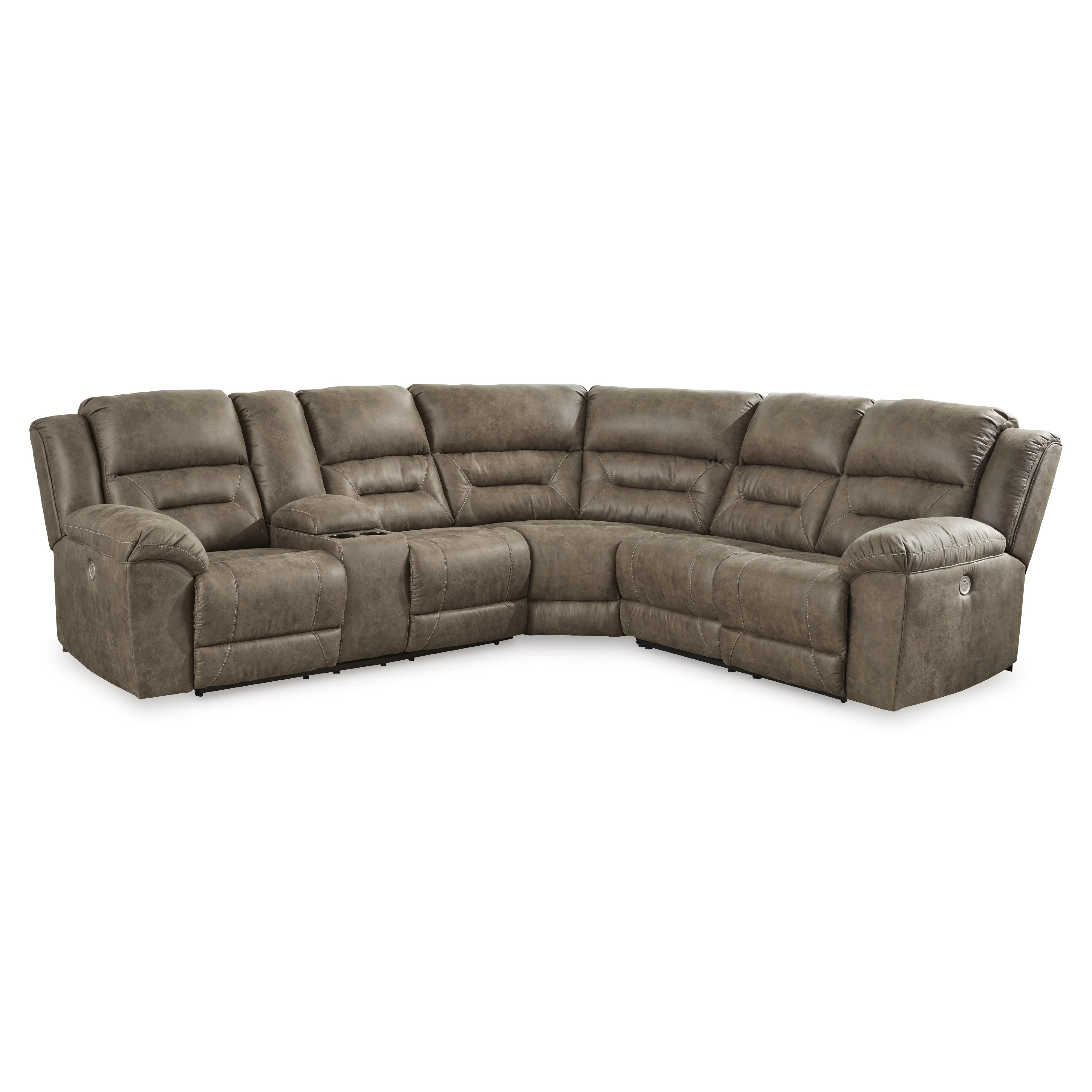 Signature Design by Ashley Ravenel 83106S1C 3 pc Power Reclining Sectional - Image 1