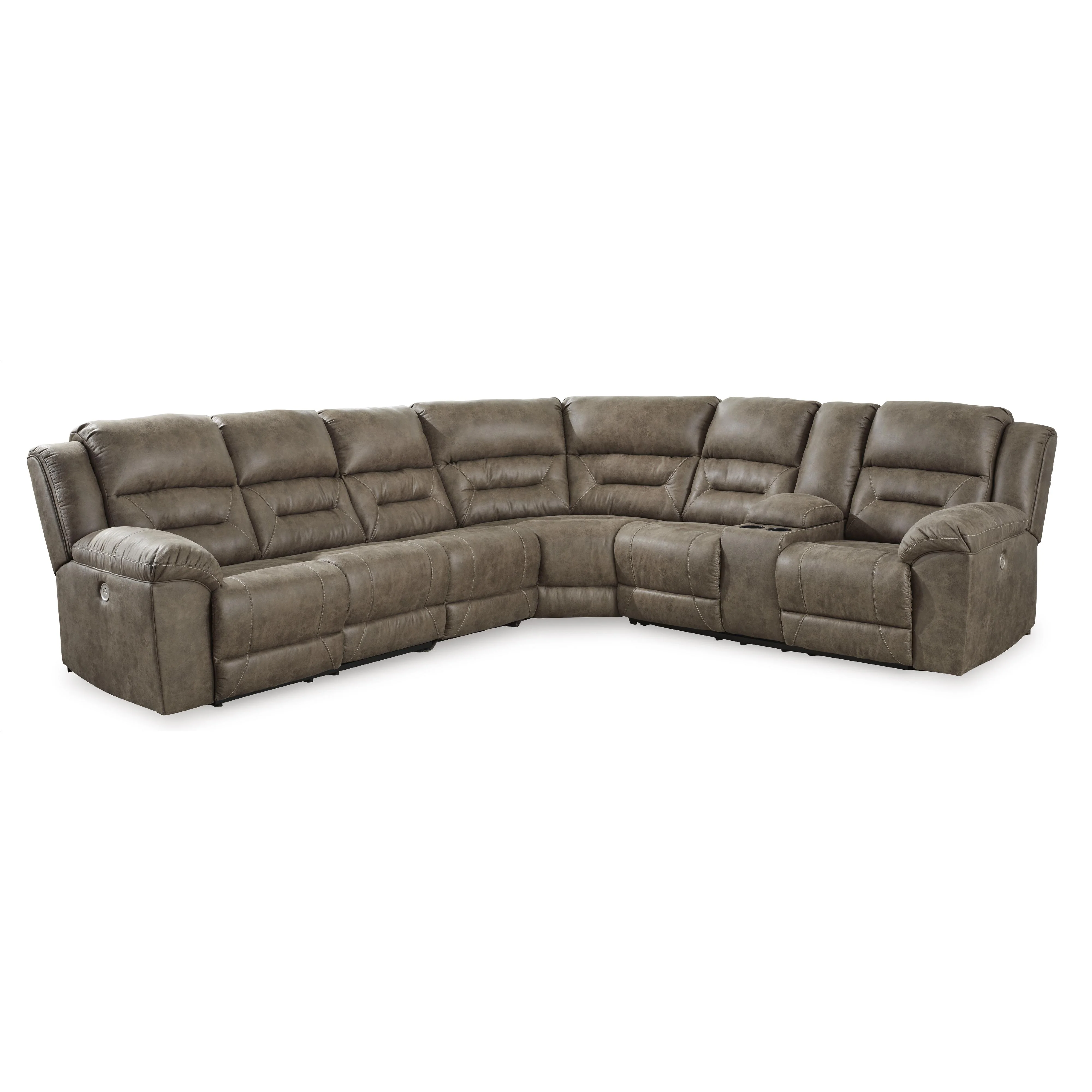 Signature Design by Ashley Ravenel 83106S4C 4 pc Power Reclining Sectional - Image 1