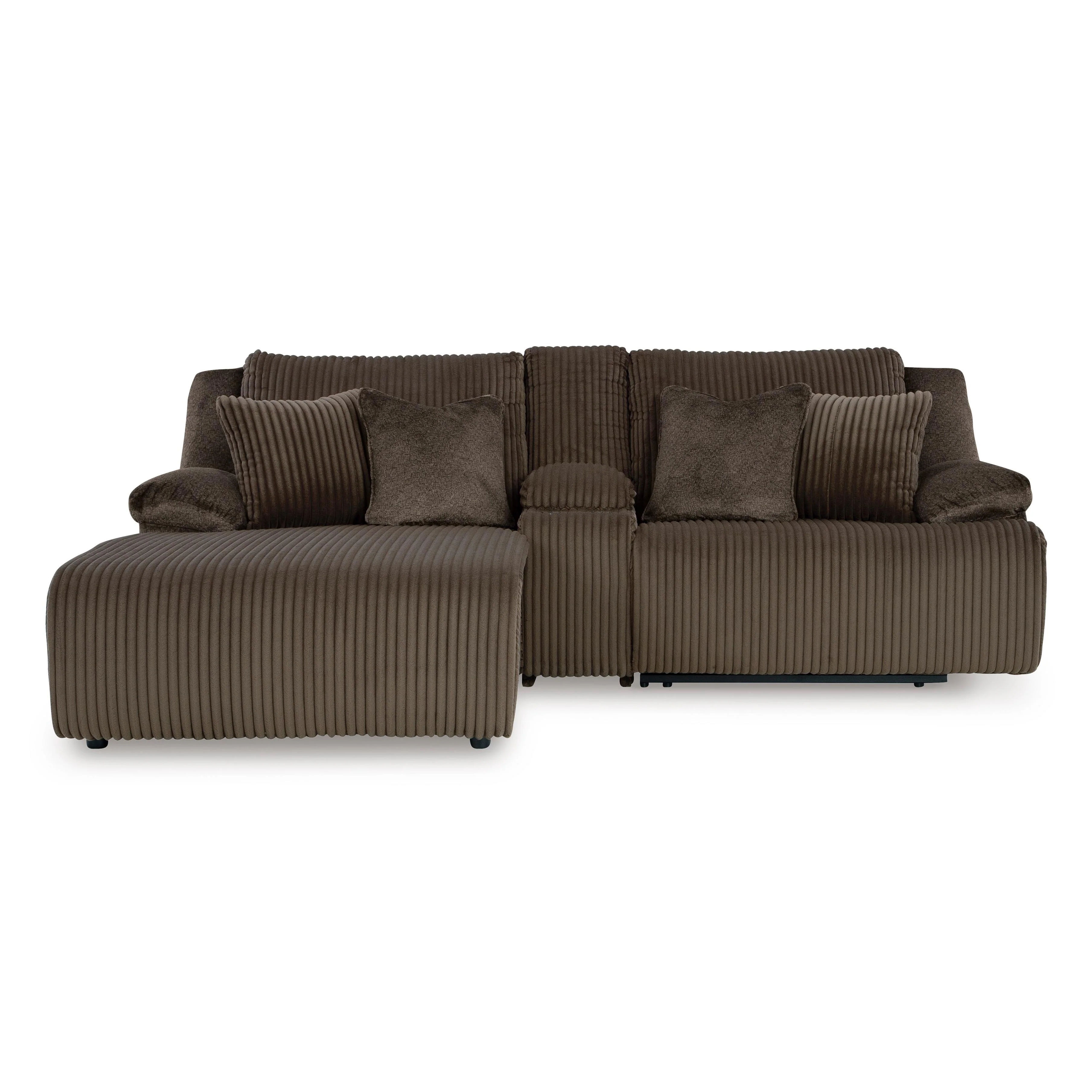 Signature Design by Ashley Top Tier 92705S5C 3 pc Reclining Sectional Sofa with Chaise - Image 1
