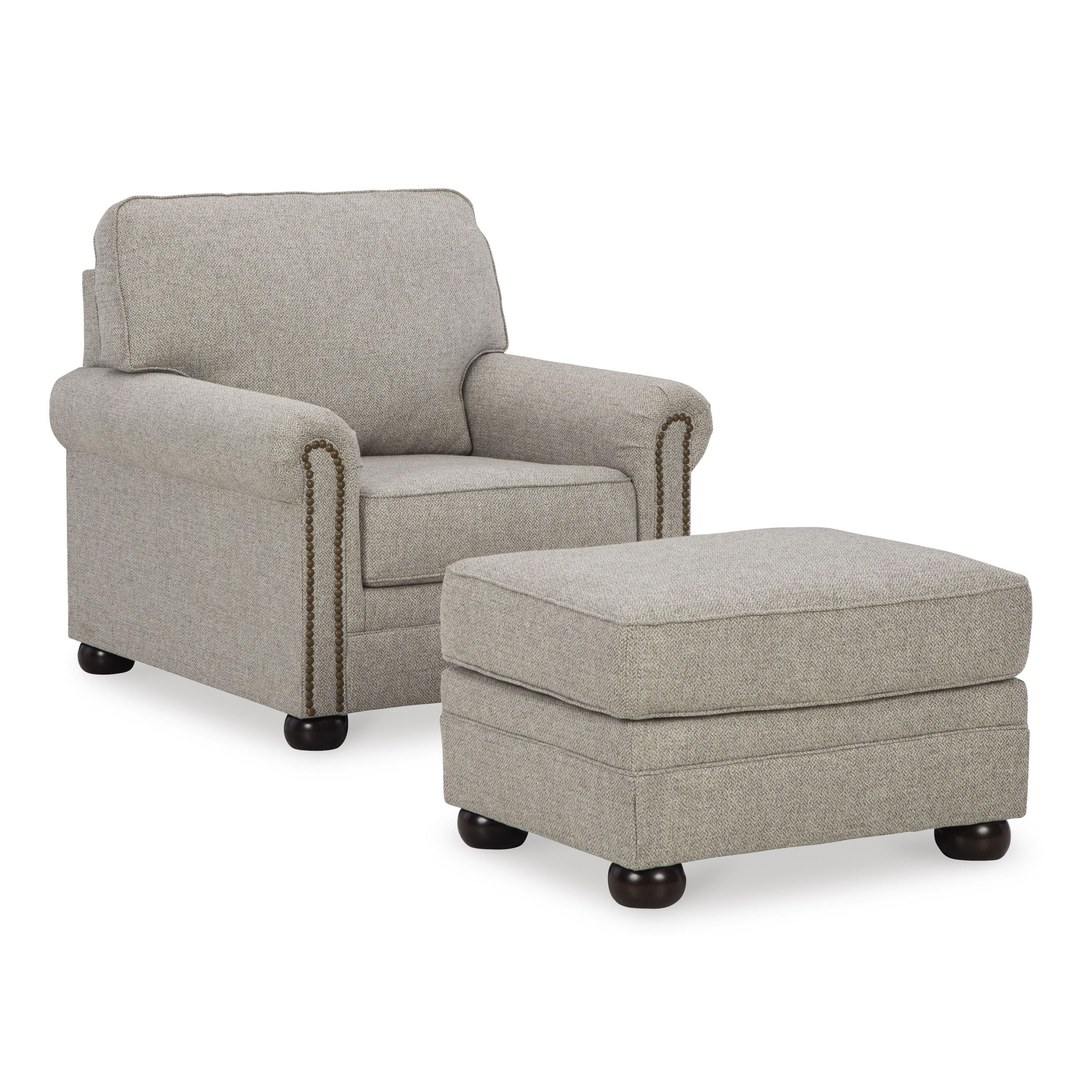 Signature Design by Ashley Gaelon 37307U2 Chair and Ottoman - Image 1