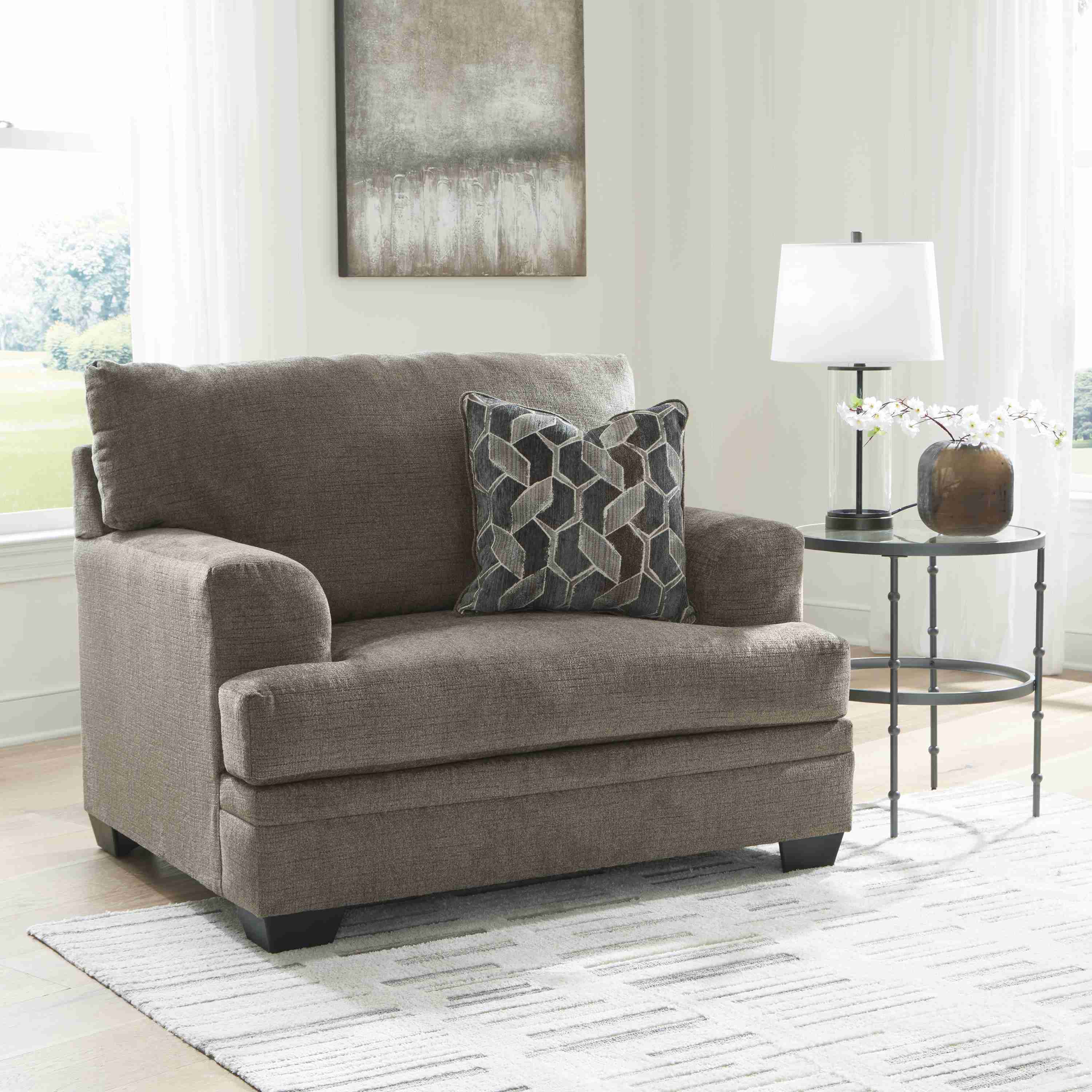 Signature Design by Ashley Stonemeade 59505U2 Oversized Chair and Ottoman - Image 2