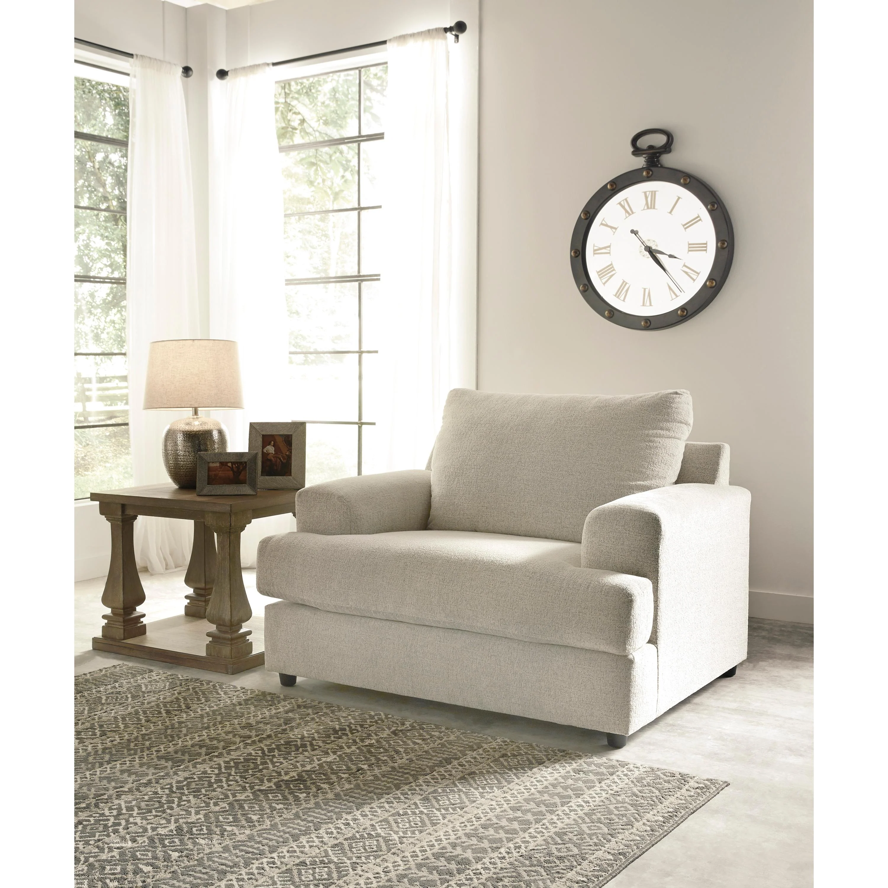 Signature Design by Ashley Soletren 95104U1 Chair and Ottoman - Image 2