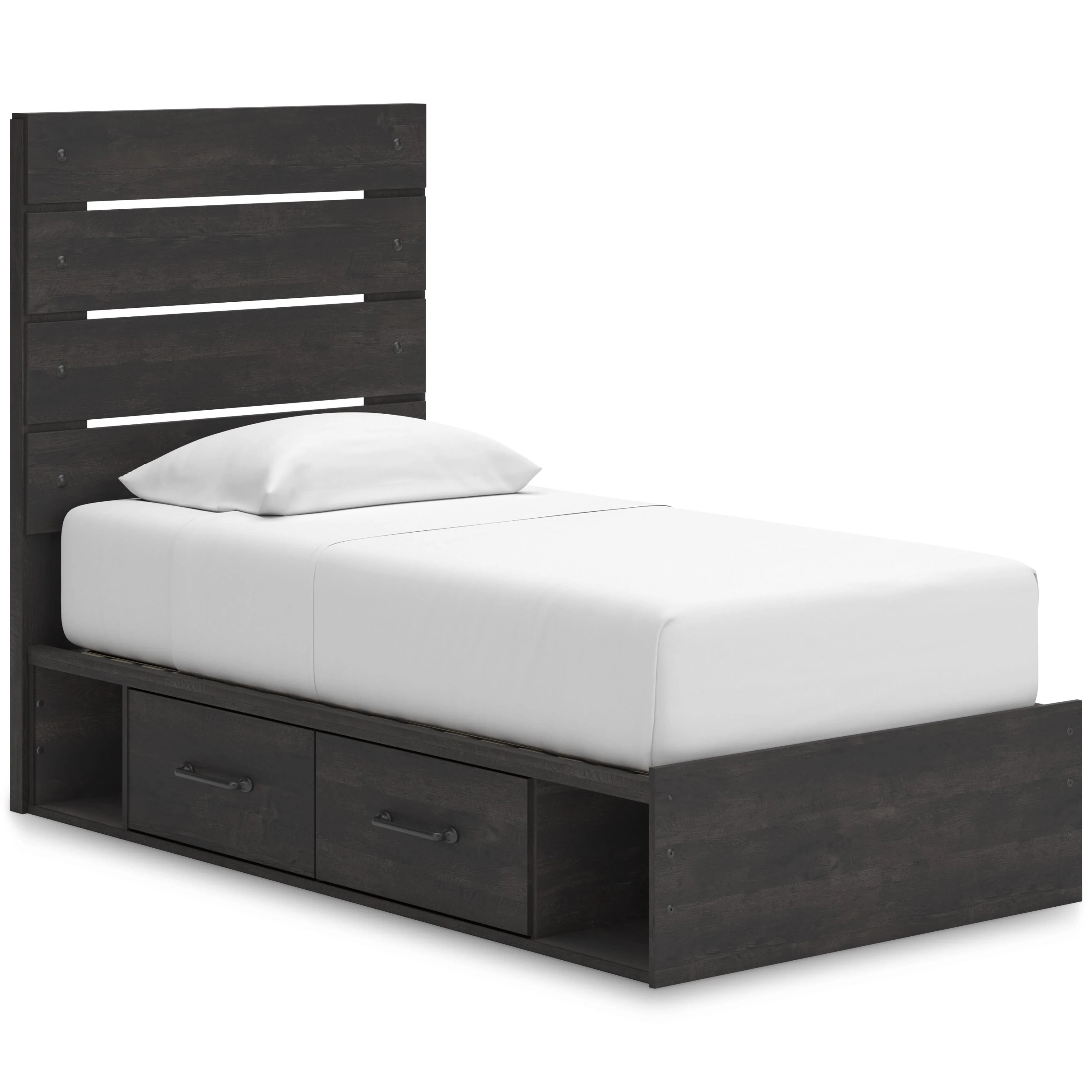 Signature Design by Ashley Hollivern PCB2108B17 Twin Panel Storage Bed