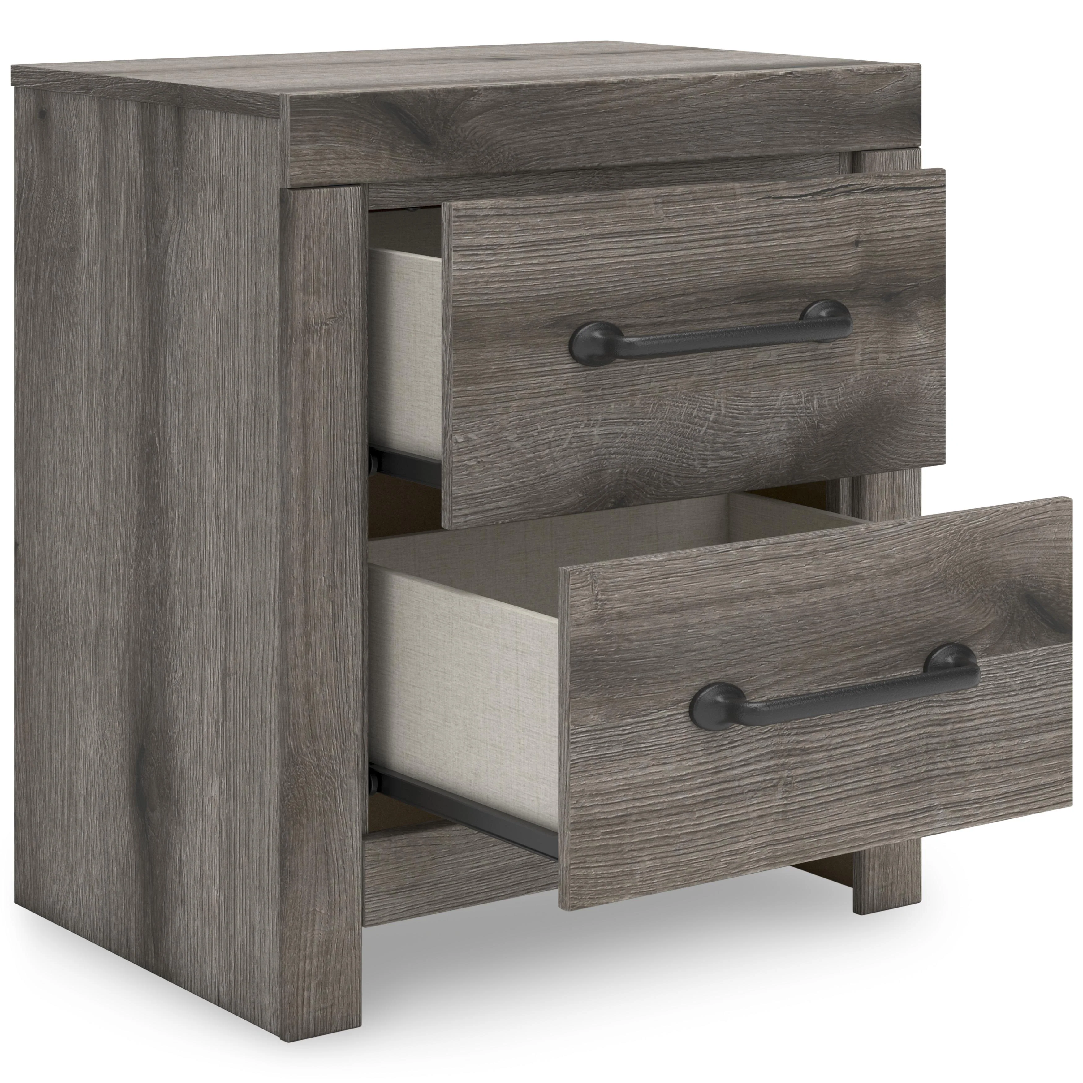 Signature Design by Ashley Graystorm PCB2405-92 Two Drawer Night Stand - Image 2
