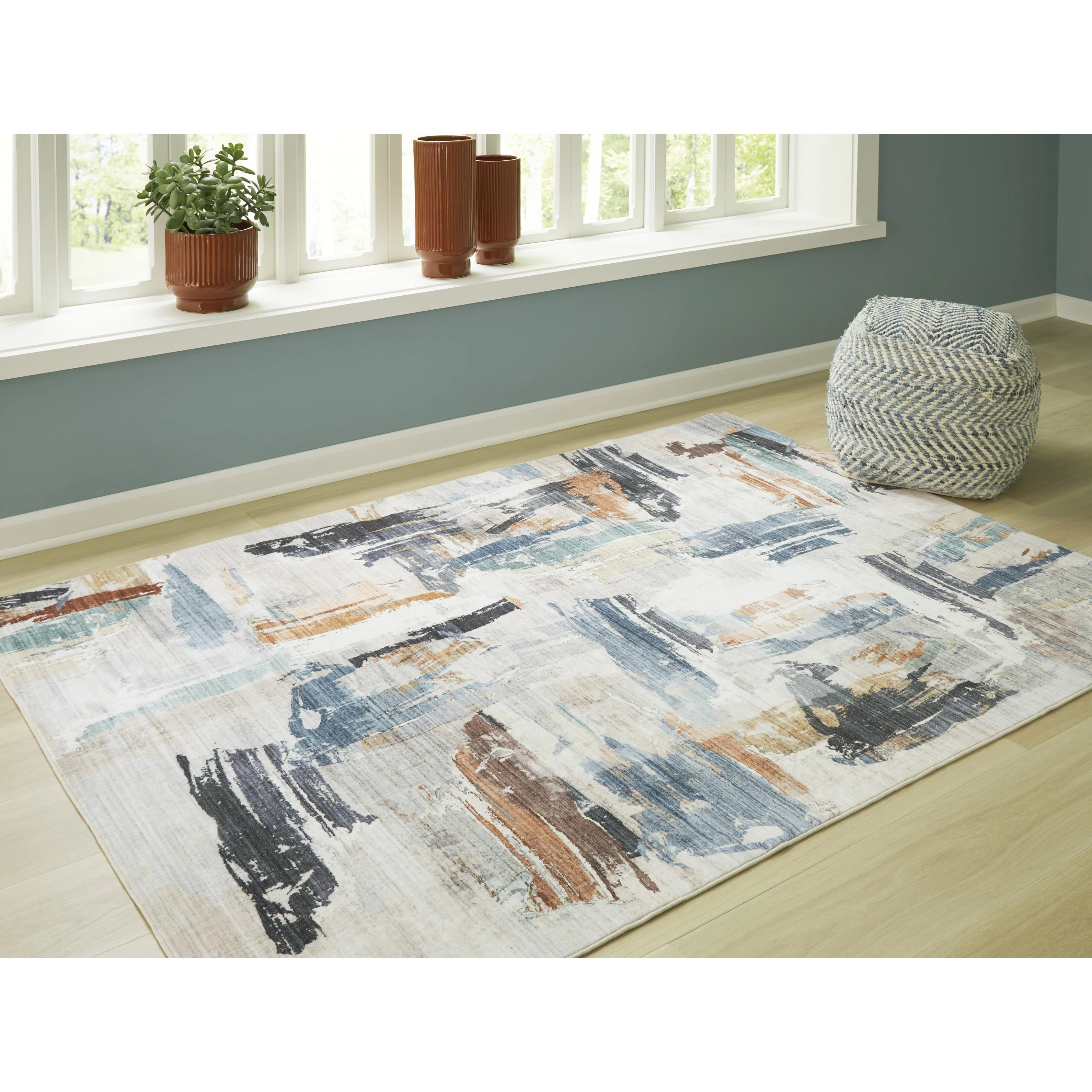 Signature Design by Ashley Hessland R407052 Washable Medium Rug - Image 2