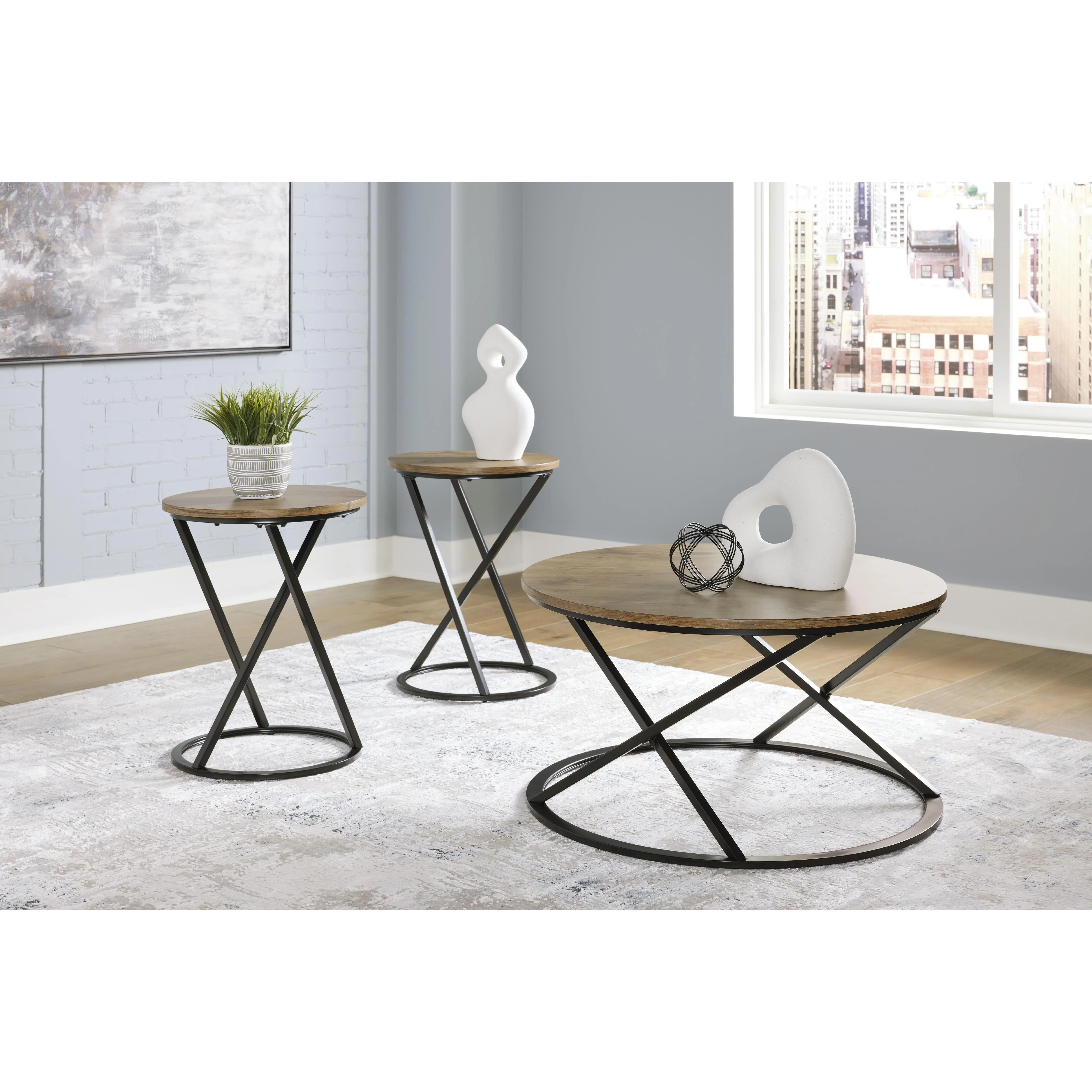 Signature Design by Ashley Cassbryn T152-13 Occasional Table Set - Image 3