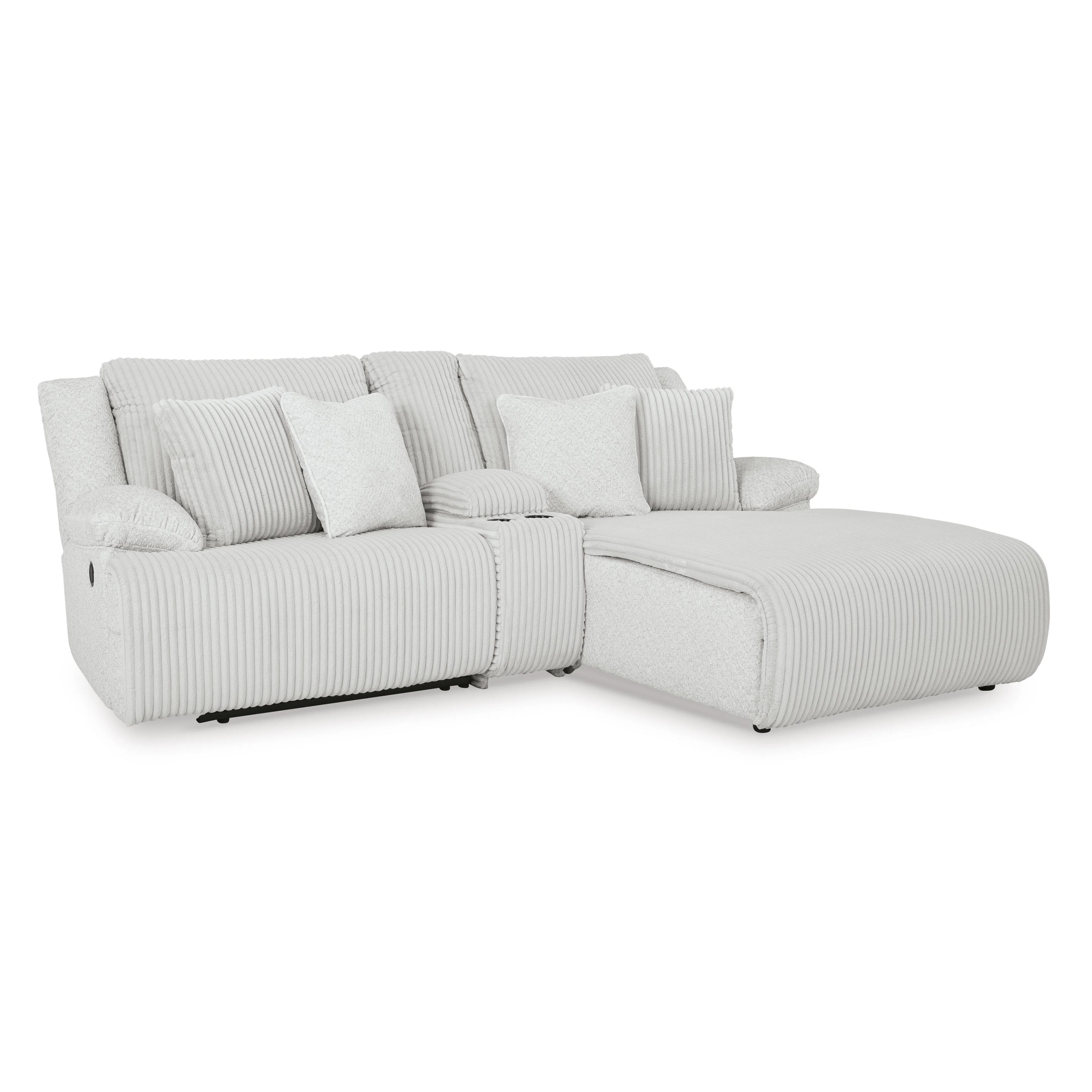 Signature Design by Ashley Top Tier 92706S4C 3 pc Reclining Sectional Sofa with Chaise - Image 1