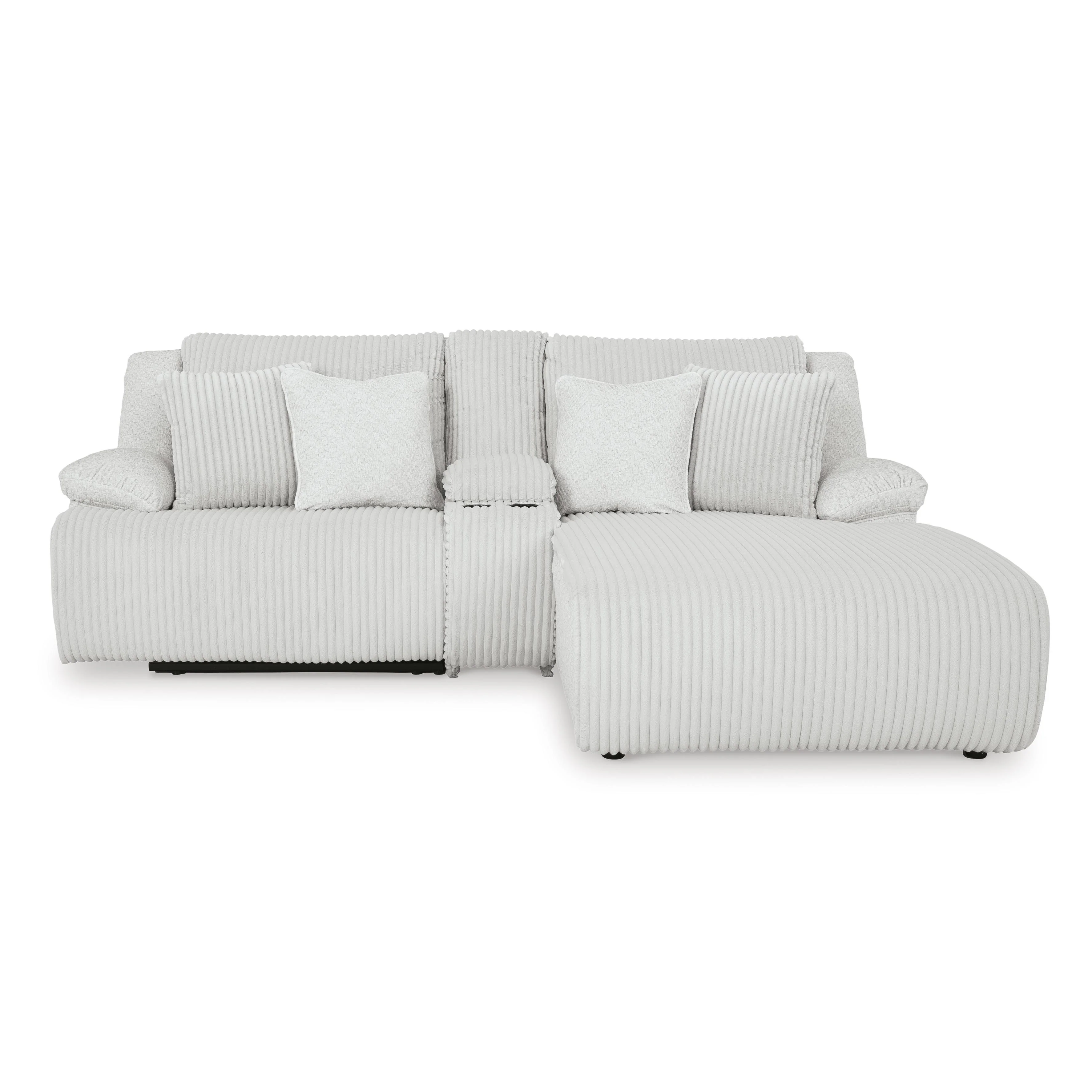 Signature Design by Ashley Top Tier 92706S4C 3 pc Reclining Sectional Sofa with Chaise - Image 3