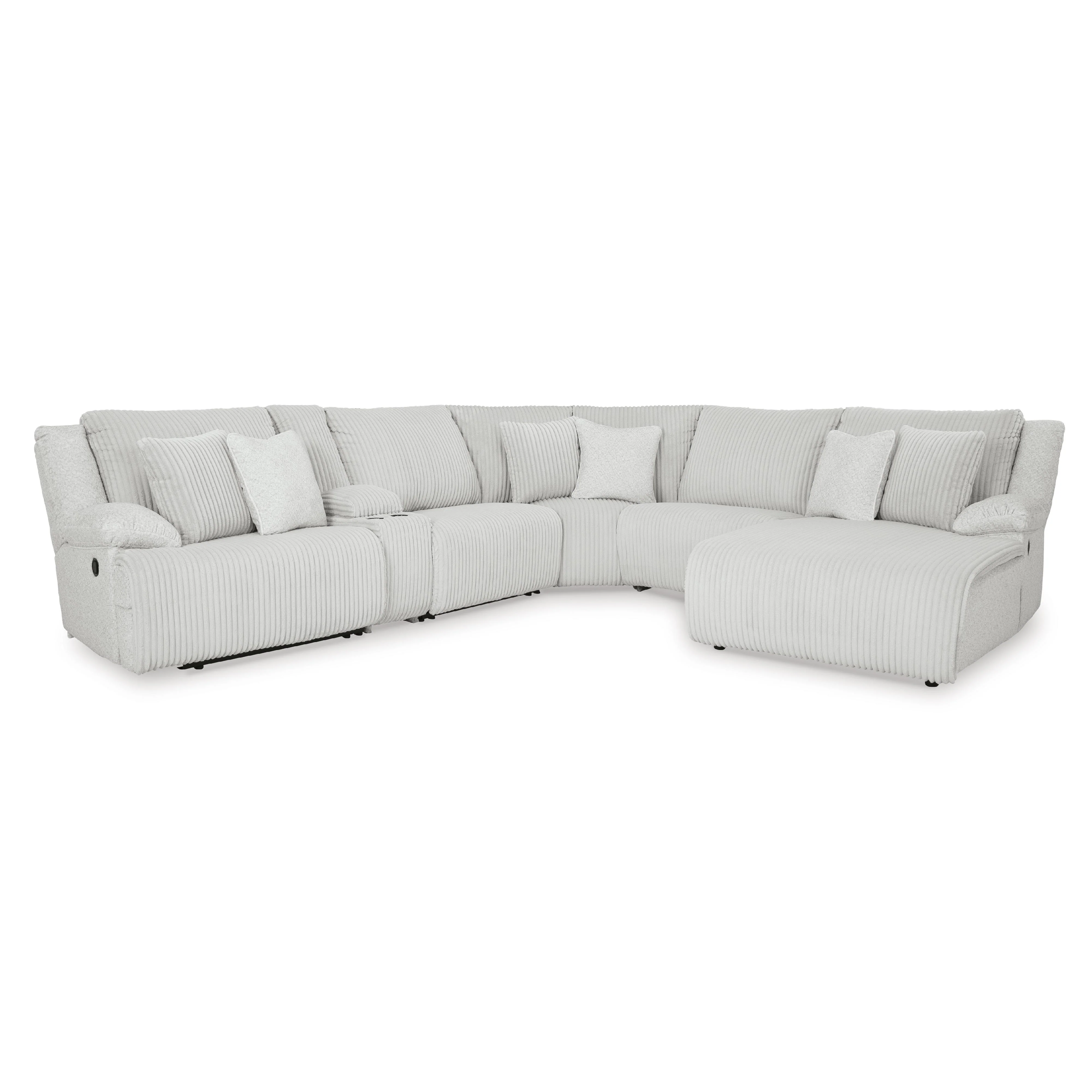 Signature Design by Ashley Top Tier 92706S1C 6 pc Reclining Sectional with Chaise - Image 1