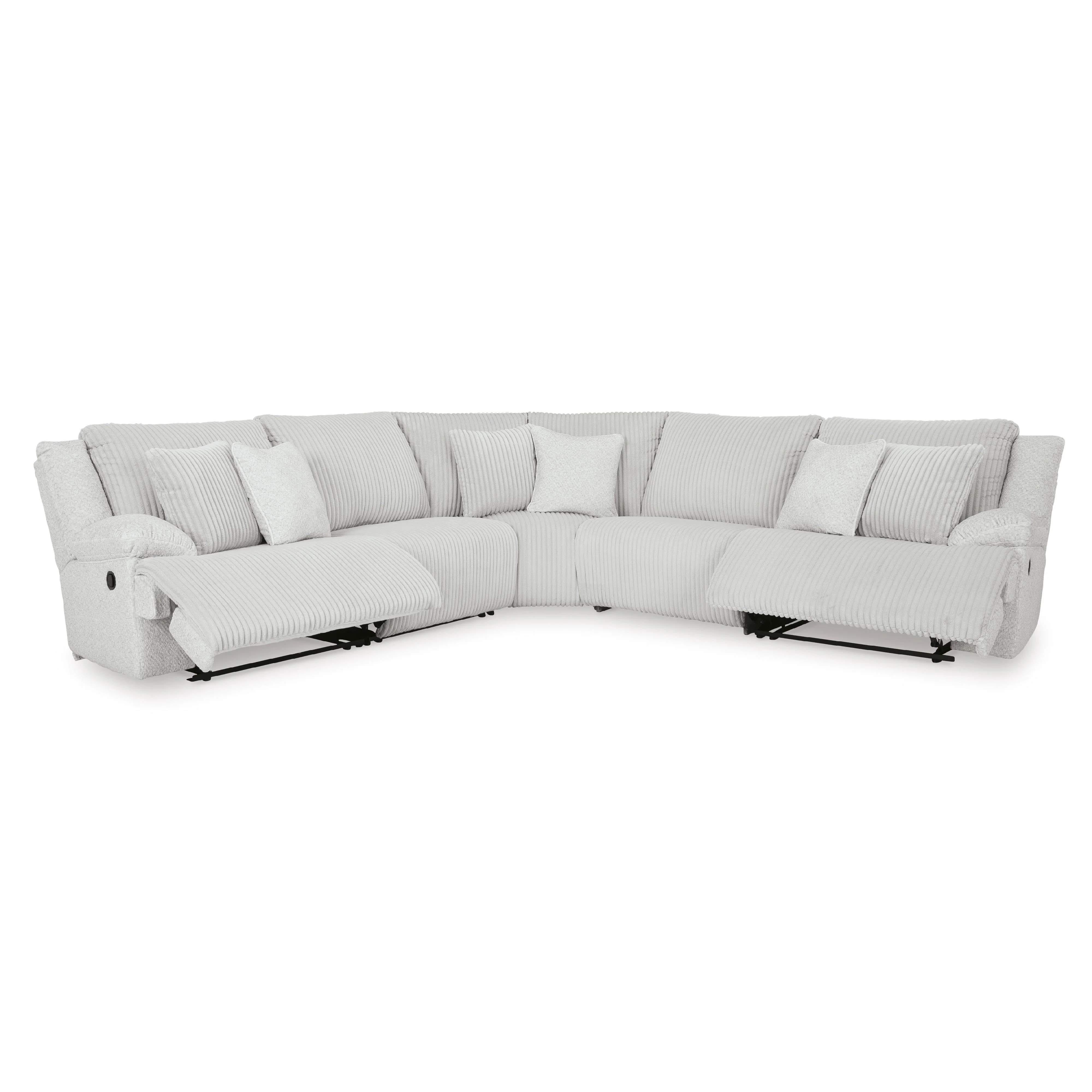Signature Design by Ashley Top Tier 92706S3C 5 pc Reclining Sectional - Image 2