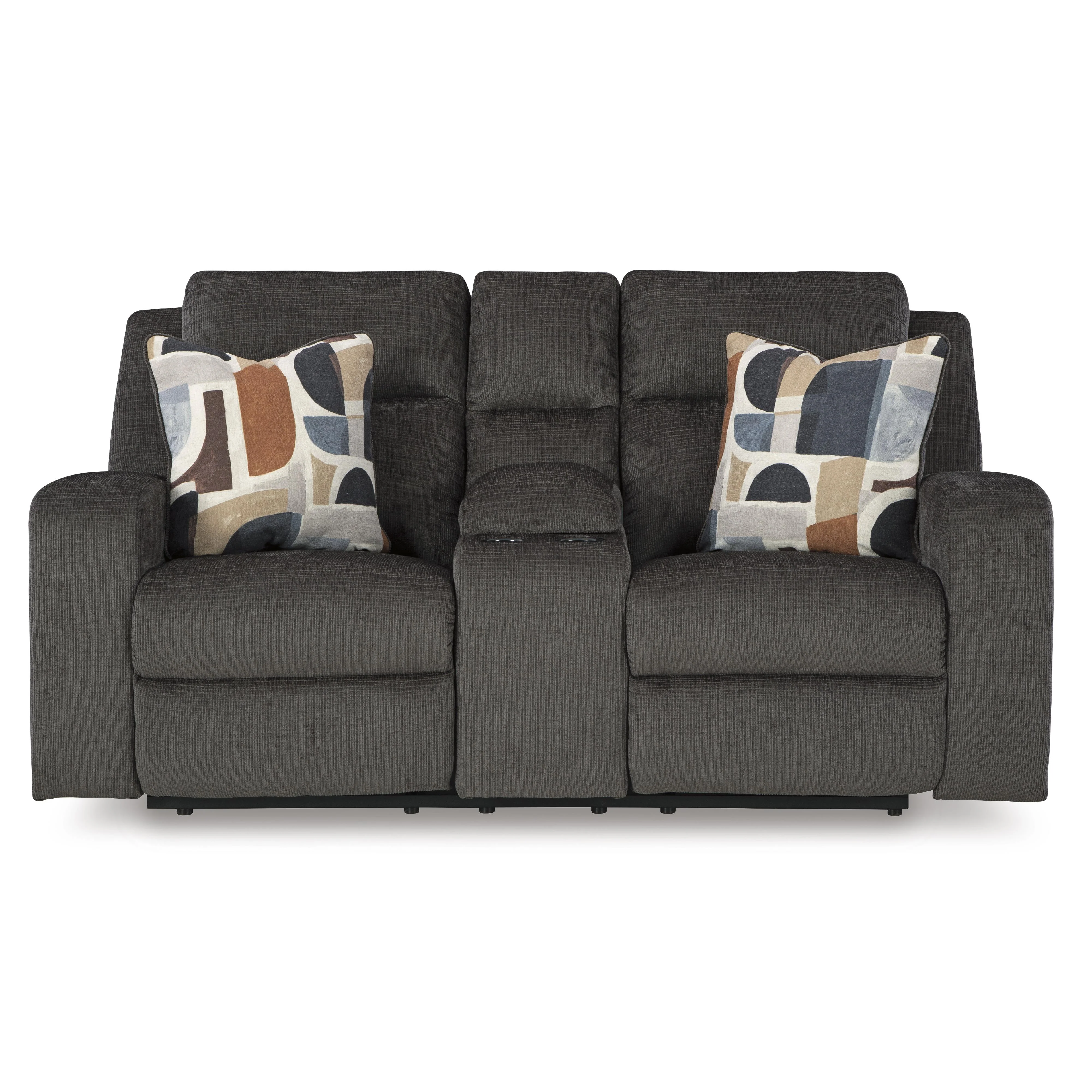 Signature Design by Ashley Kanlow 3860794C Double Reclining Loveseat with Console - Image 2