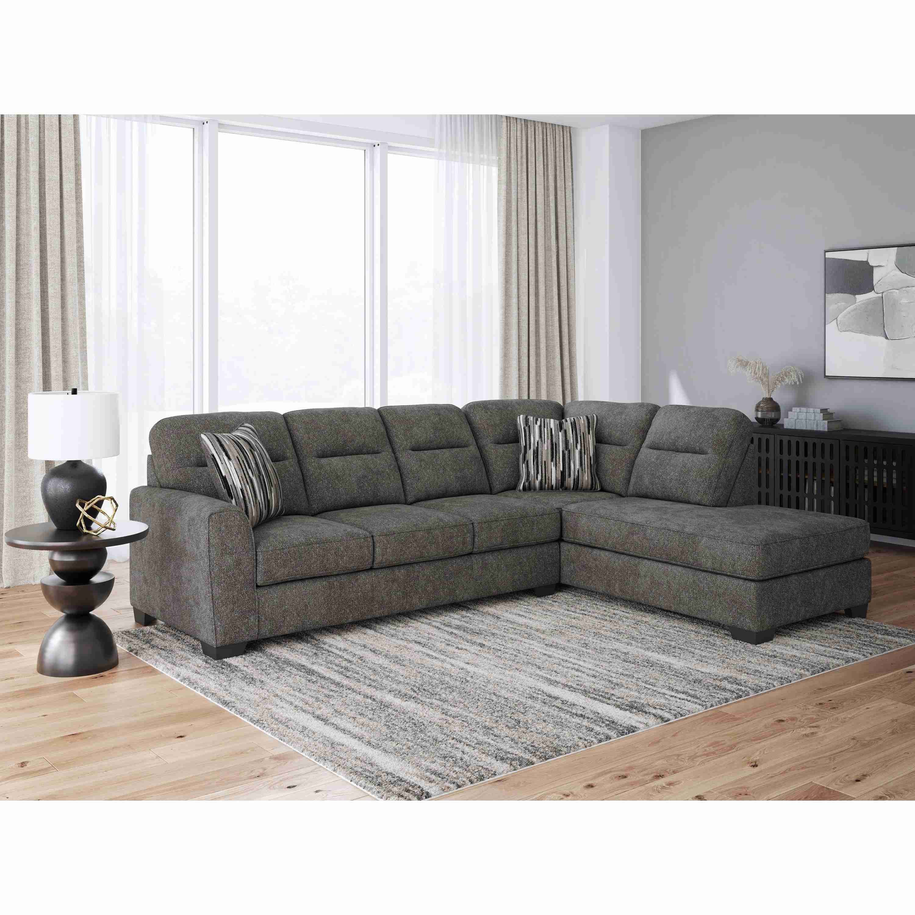 Benchcraft Olten 31305S2 2 pc Sectional with Chaise - Image 3