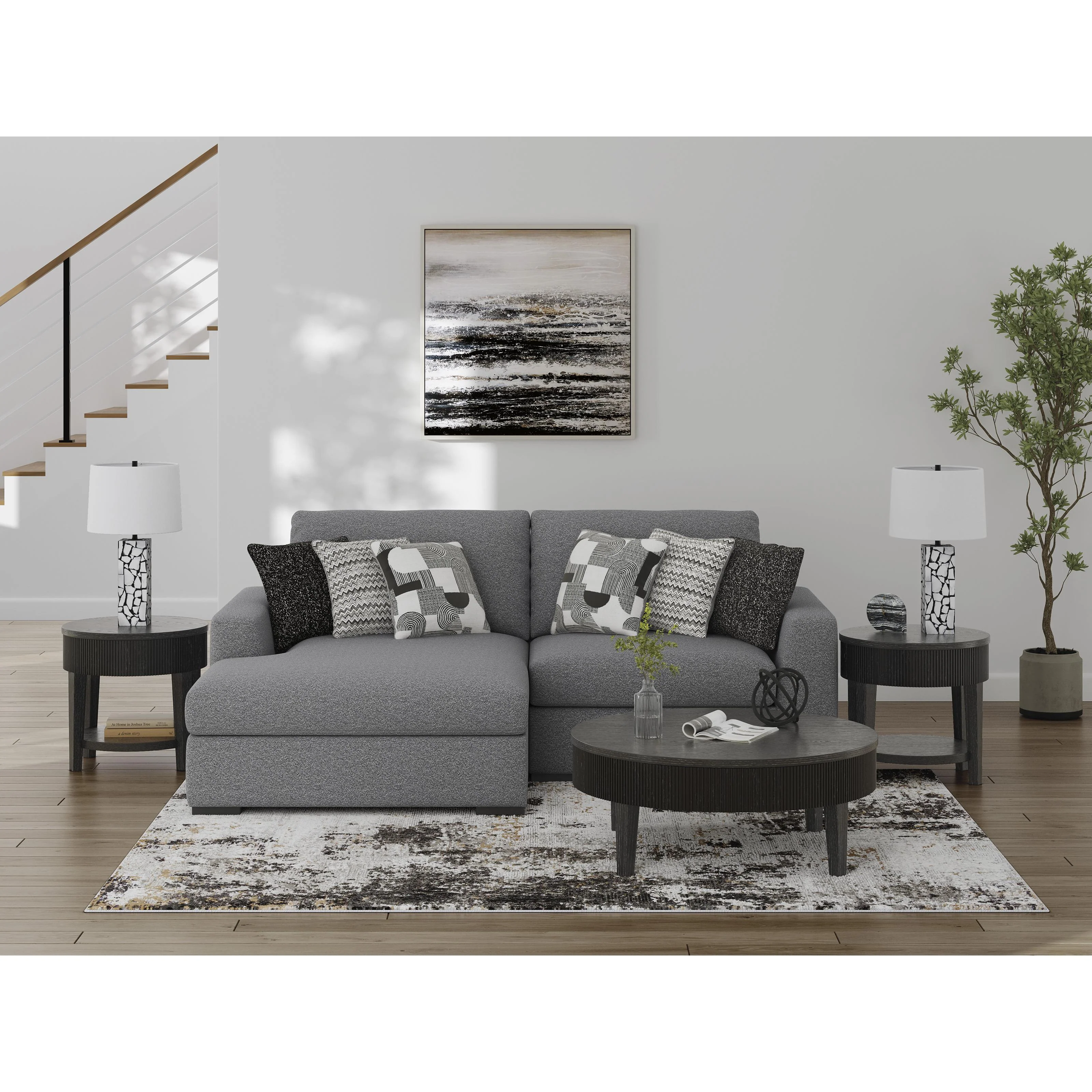 Benchcraft Bealton 61305S11 2 pc Sectional with Chaise - Image 3