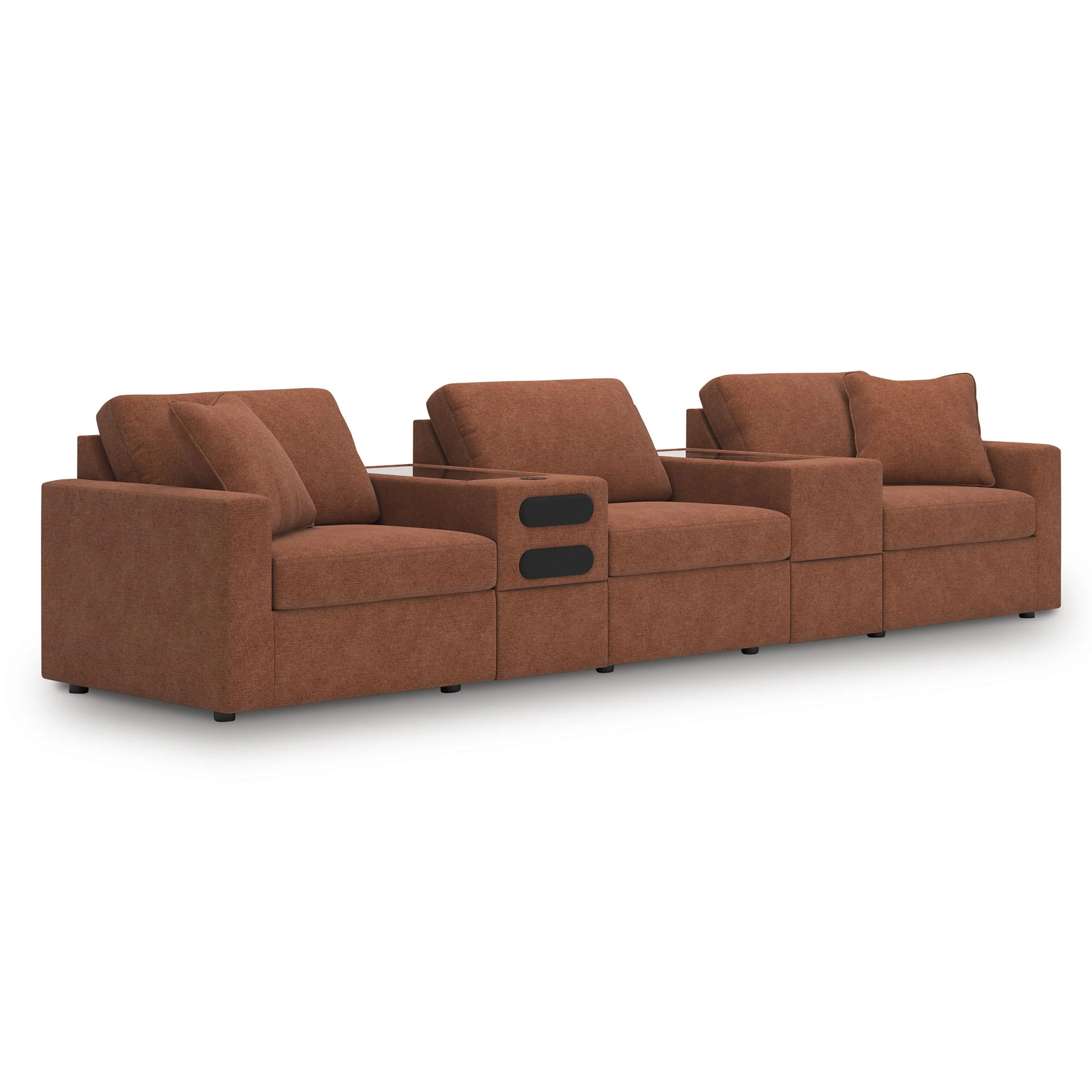 Signature Design by Ashley Modmax 92102S64 5 pc Sectional with Audio System - Image 1