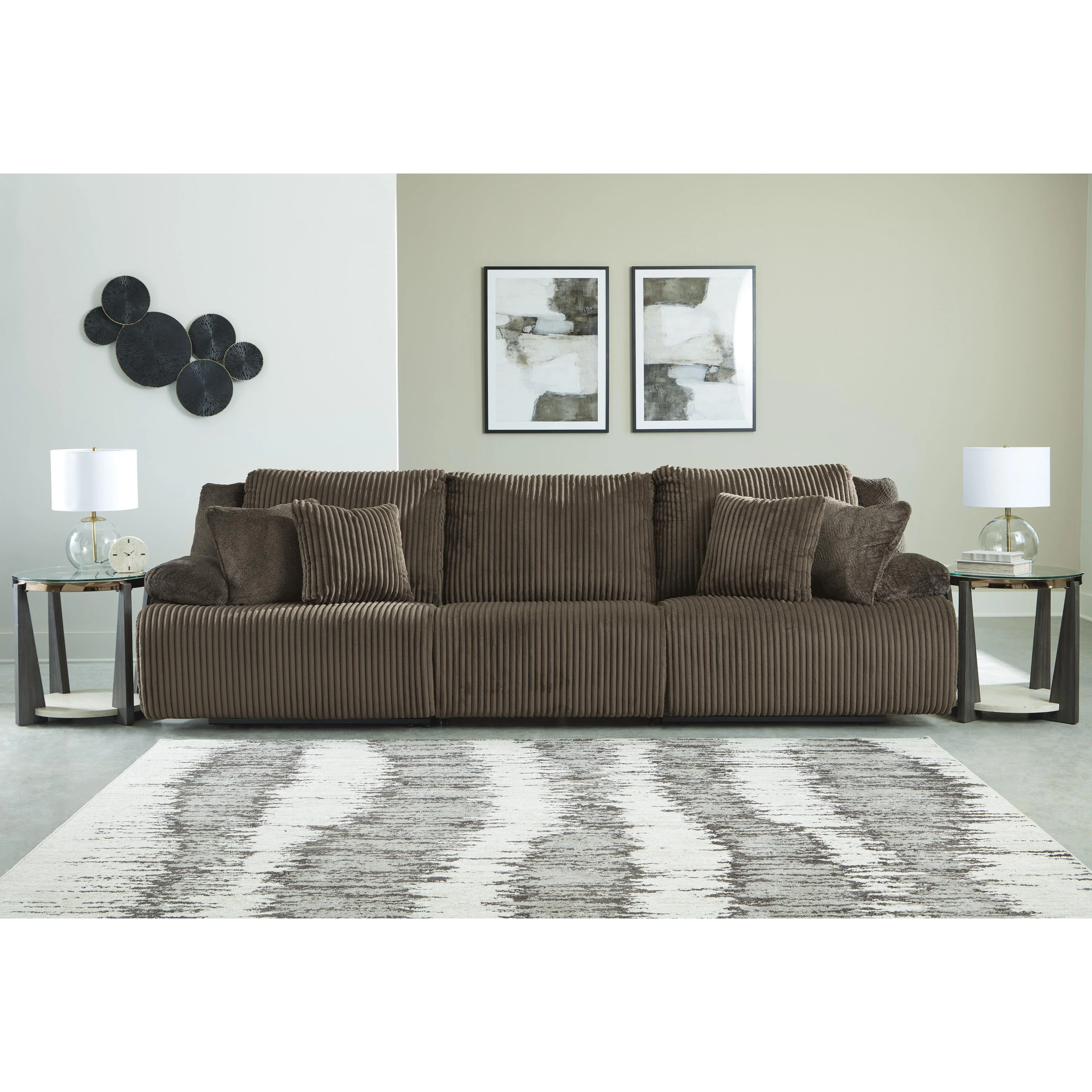 Signature Design by Ashley Top Tier 92705S8 3 pc Sectional Sofa - Image 2
