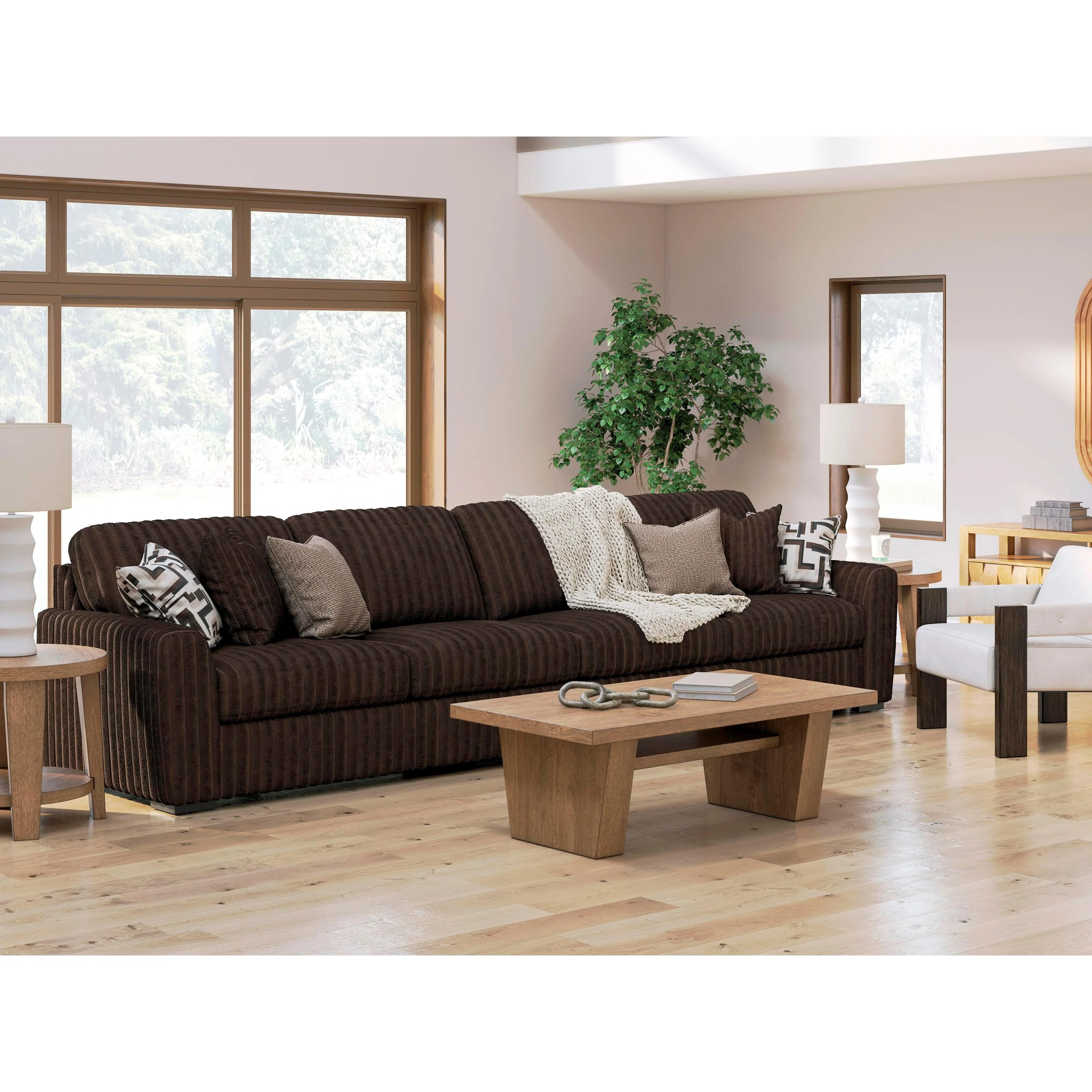 Signature Design by Ashley Midnight-Madness 98104S7 2 pc Sectional - Image 1