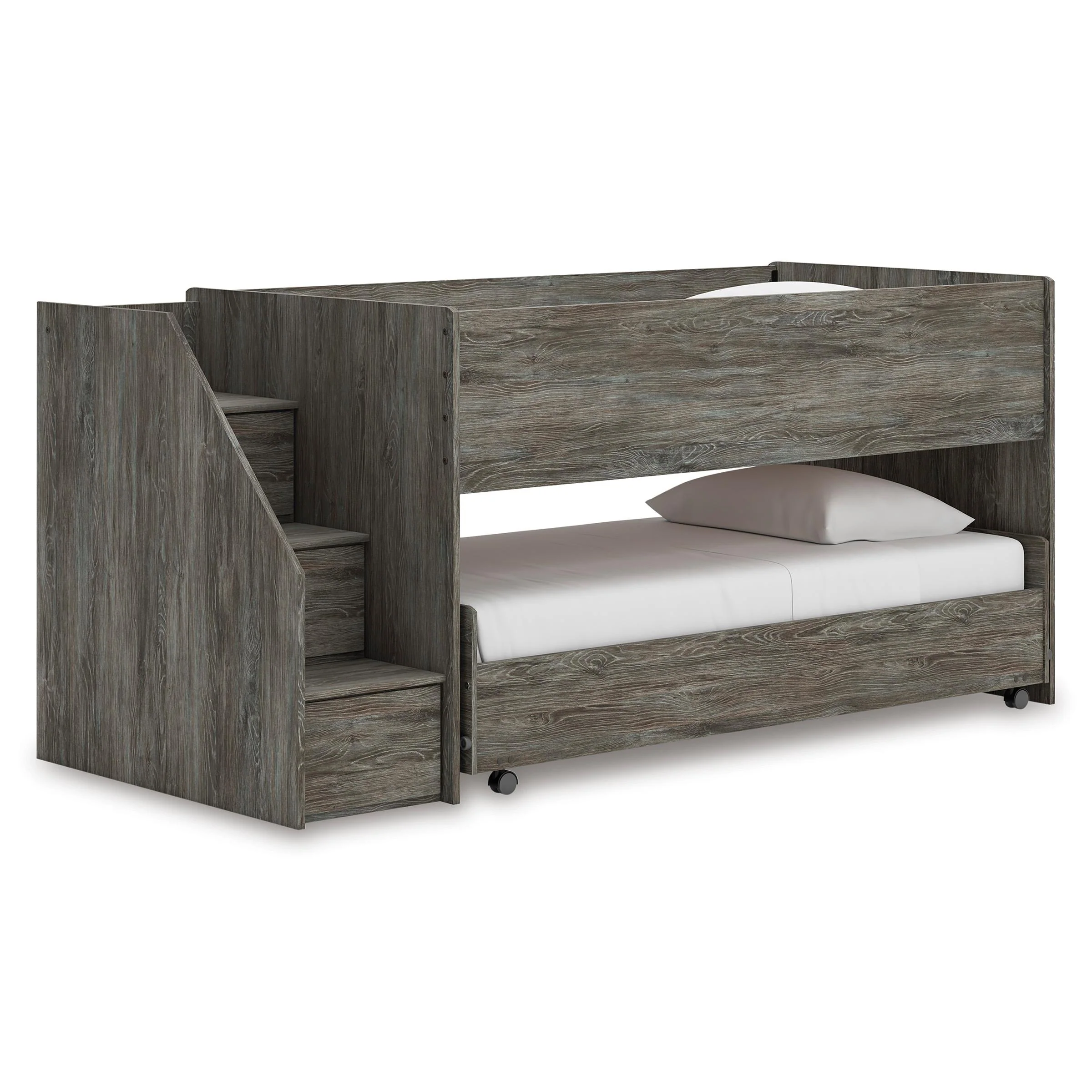 Signature Design by Ashley Frandern B4480B13 Twin over Twin Loft Bed