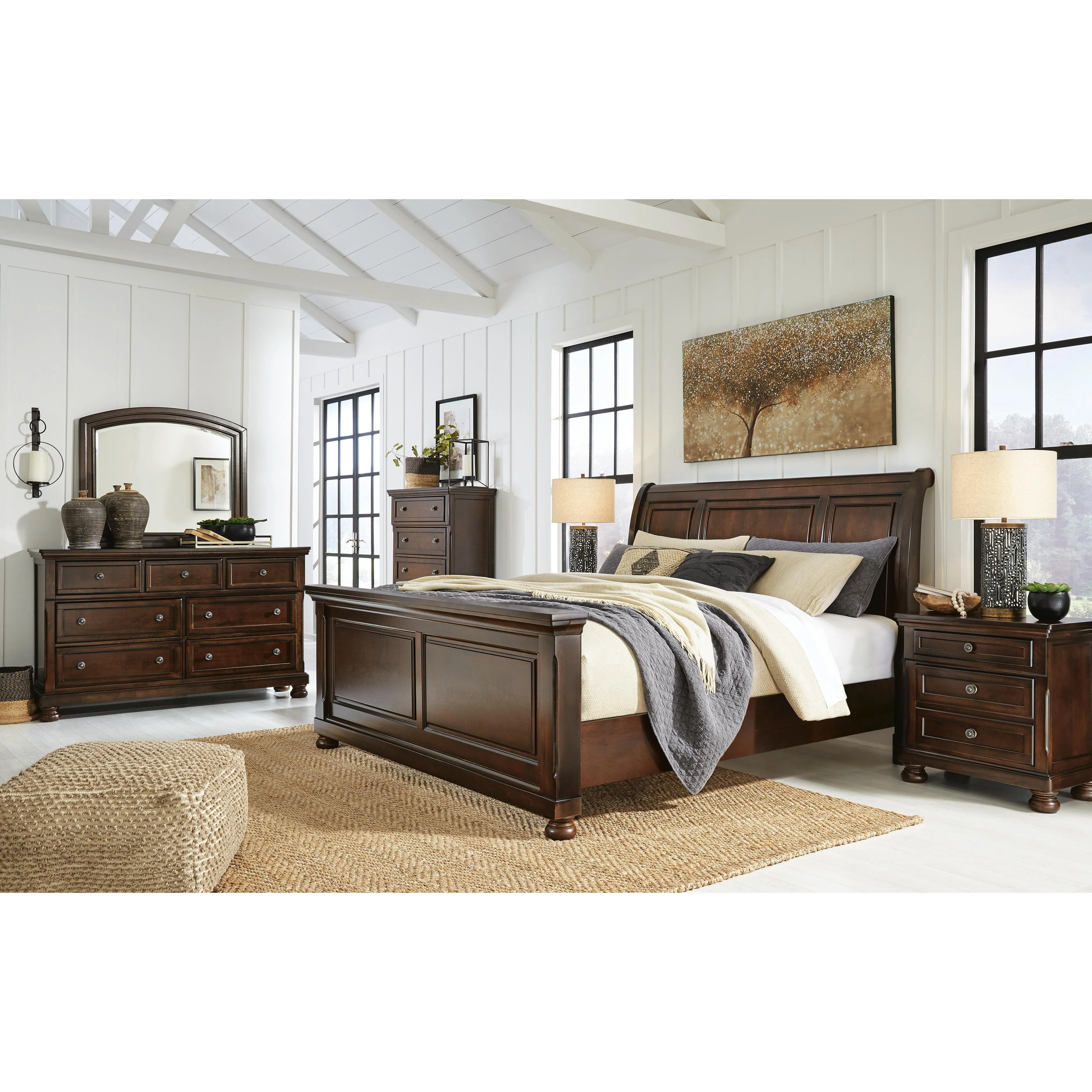 Millennium Porter B697B50 California King Sleigh Bed - Image 3