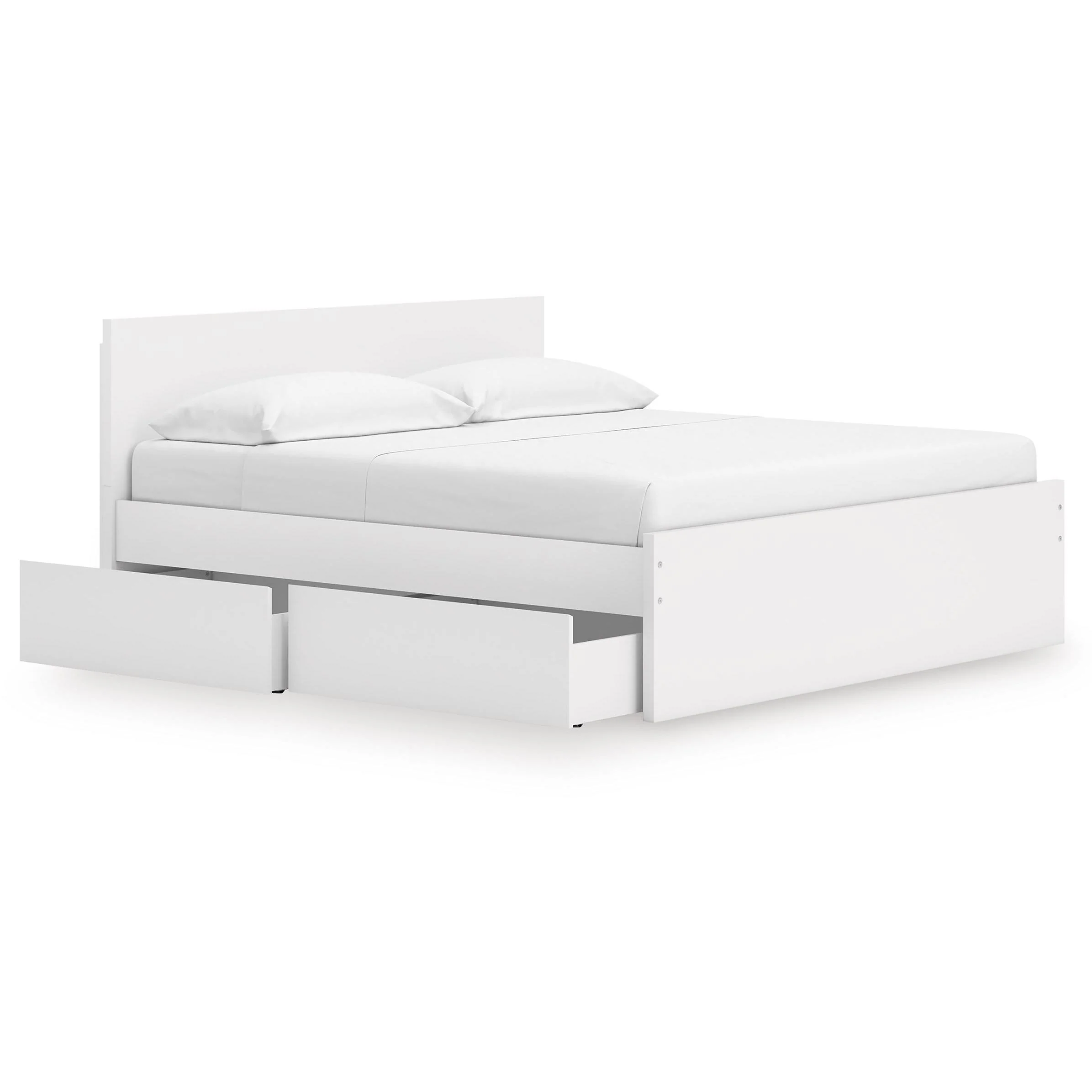 Signature Design by Ashley Onita EB9630B21 King Panel Platform Bed with 2 Side Storage - Image 2