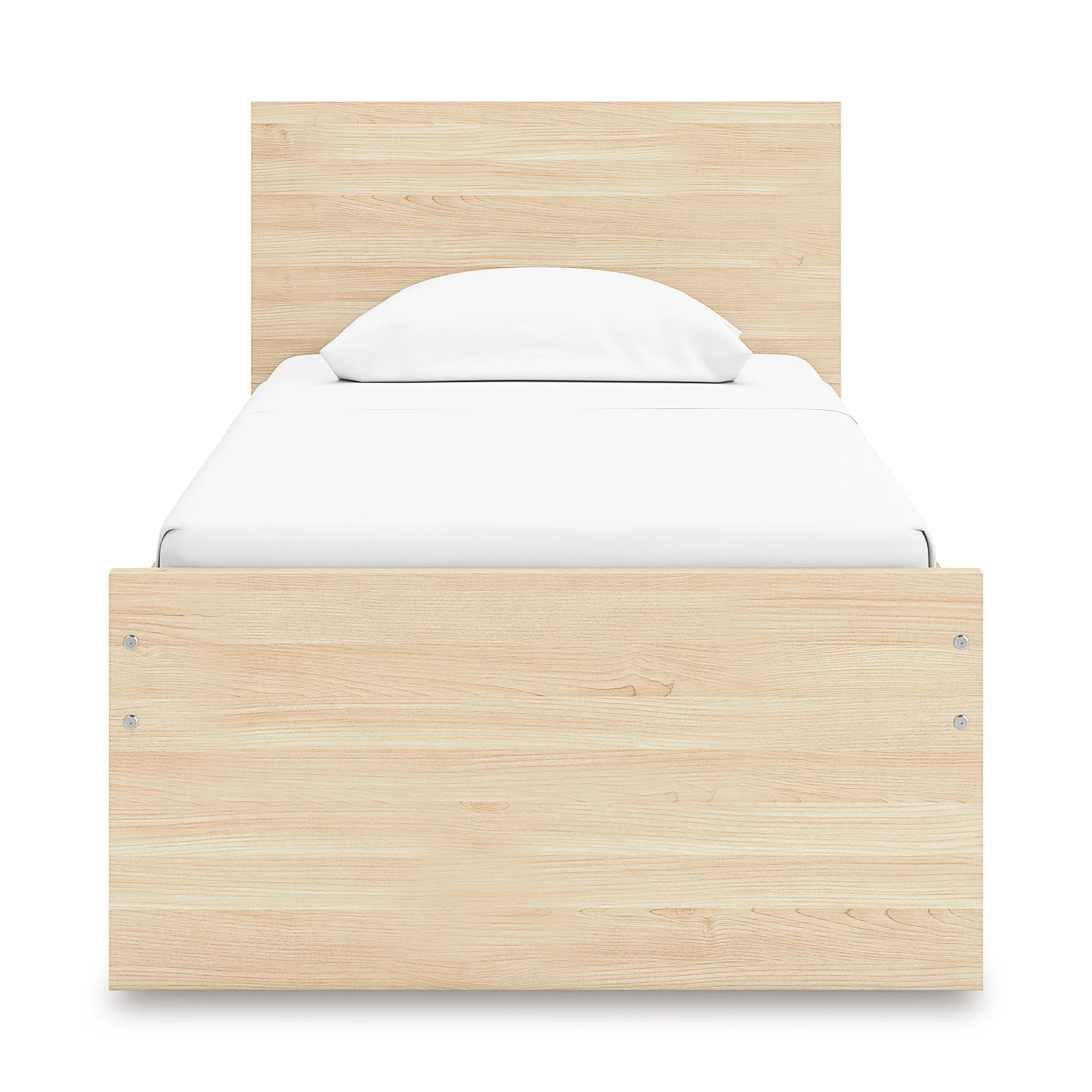 Signature Design by Ashley Onita EB9632B10 Twin Panel Platform Bed with 1 Side Storage - Image 2