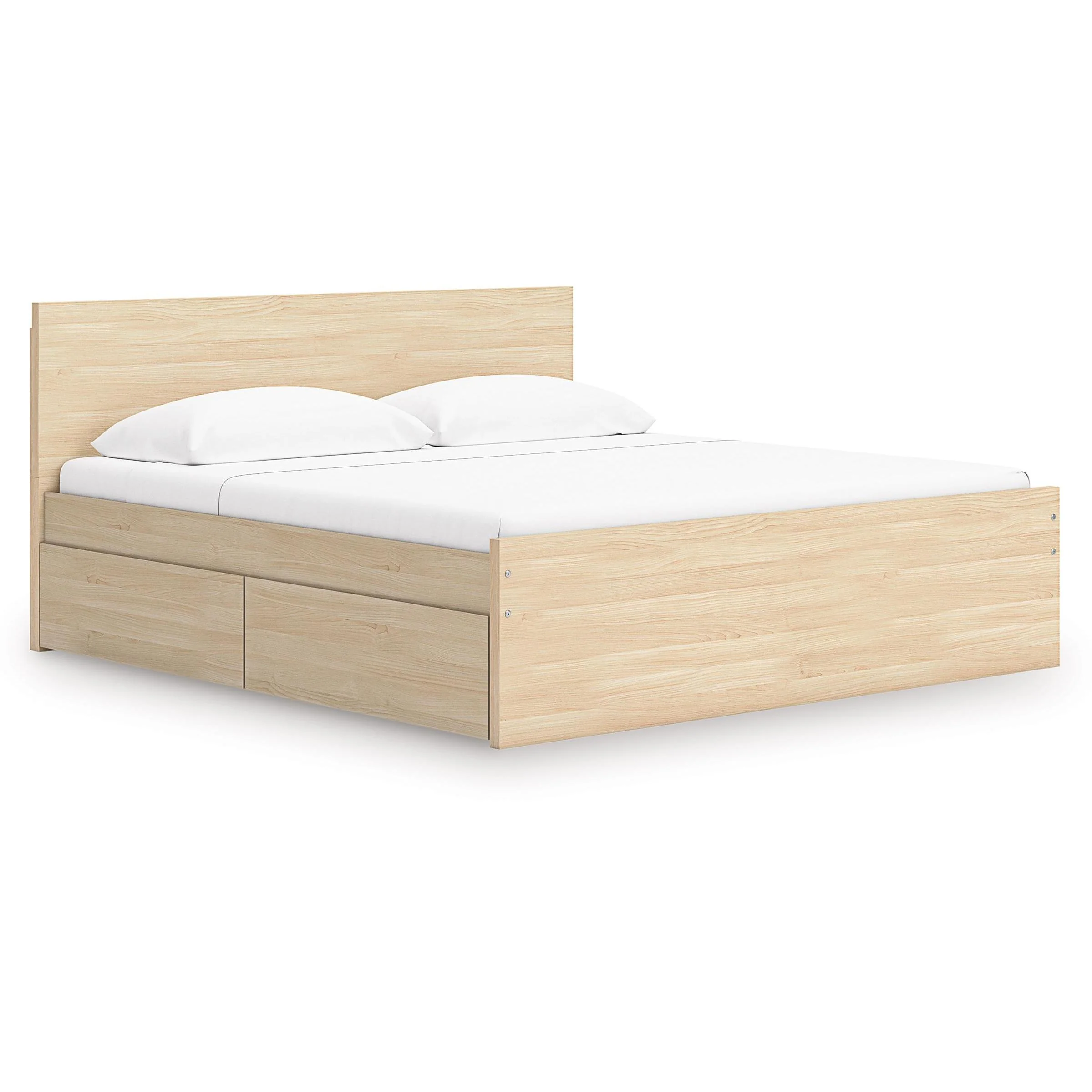 Signature Design by Ashley Onita EB9632B18 Queen Panel Platform Bed with 2 Side Storage - Image 1