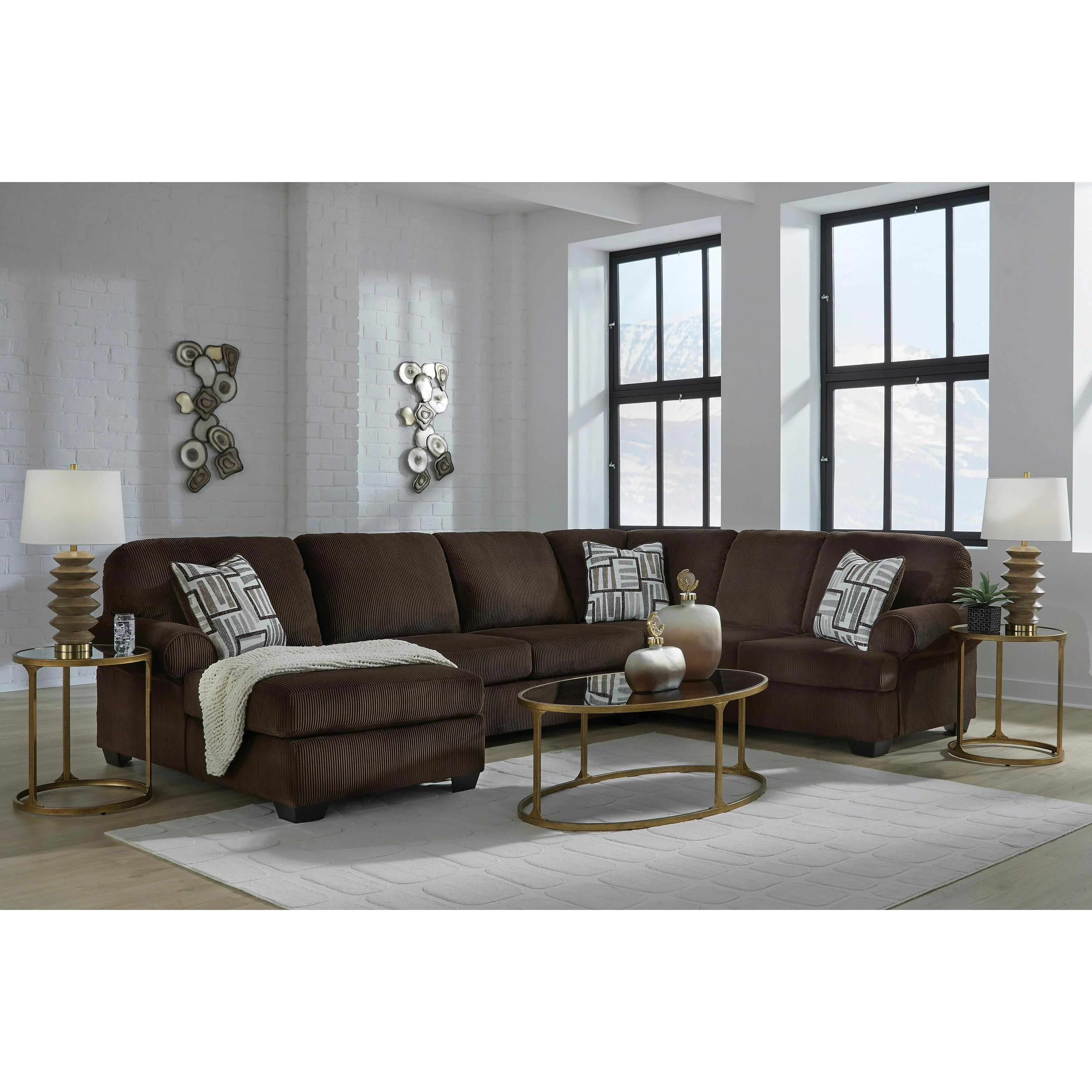 Signature Design by Ashley Kimlee PC35603S1 3 pc Sectional with Chaise - Image 3