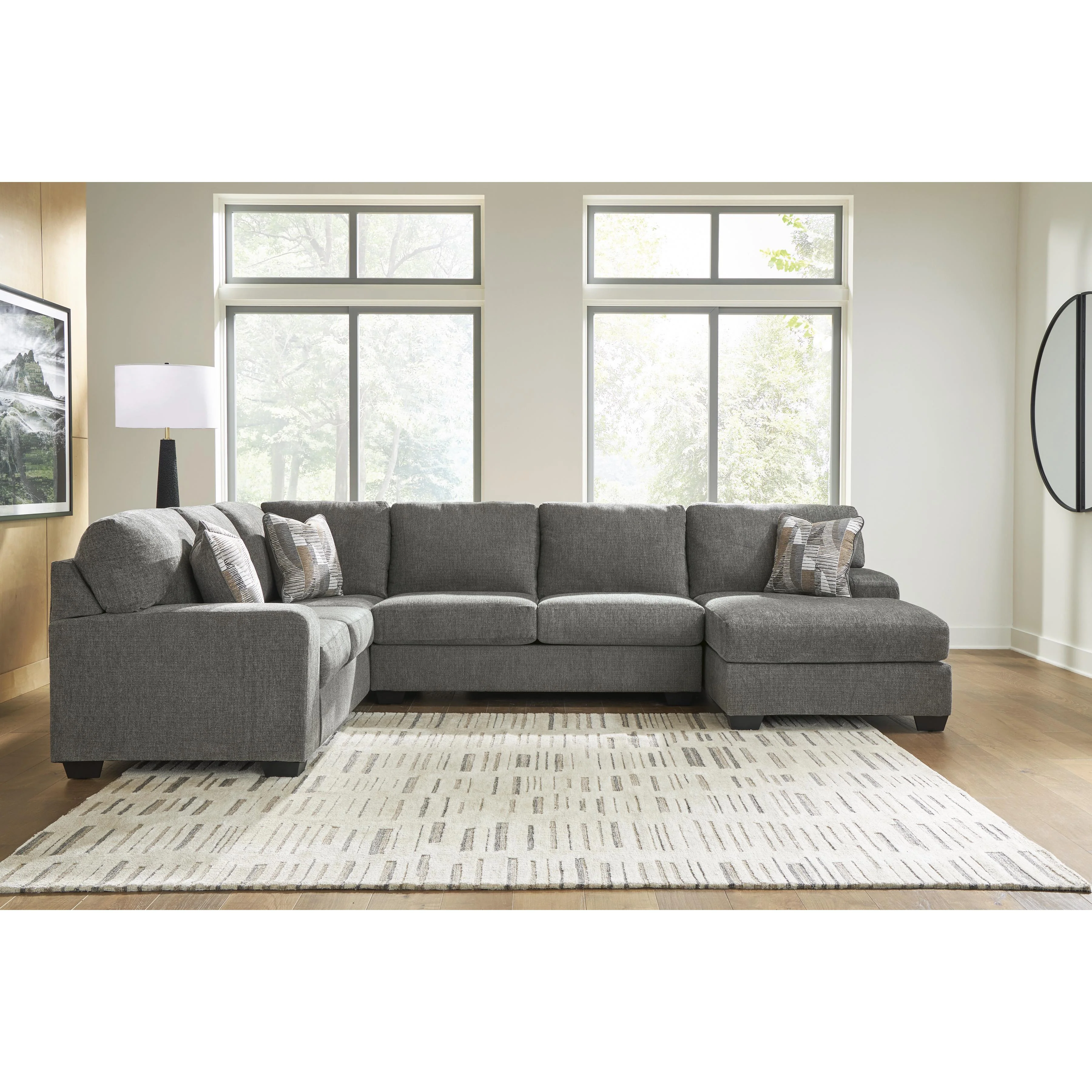 Signature Design by Ashley Clarington PC48405S2 3 pc Sectional with Chaise - Image 2