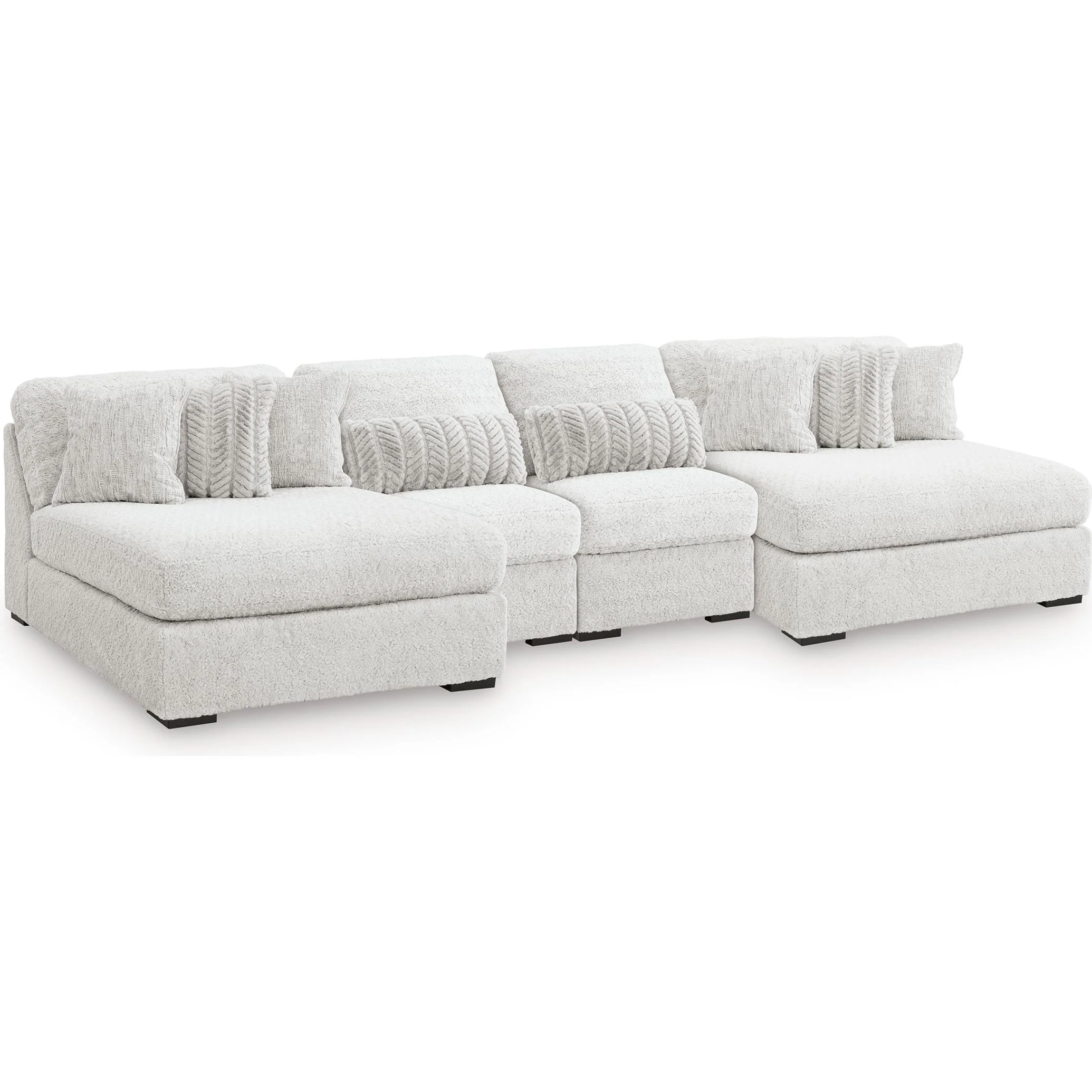 Signature Design by Ashley Cuddle Plush PC59106S4 4 pc Sectional with Chaise - Image 1