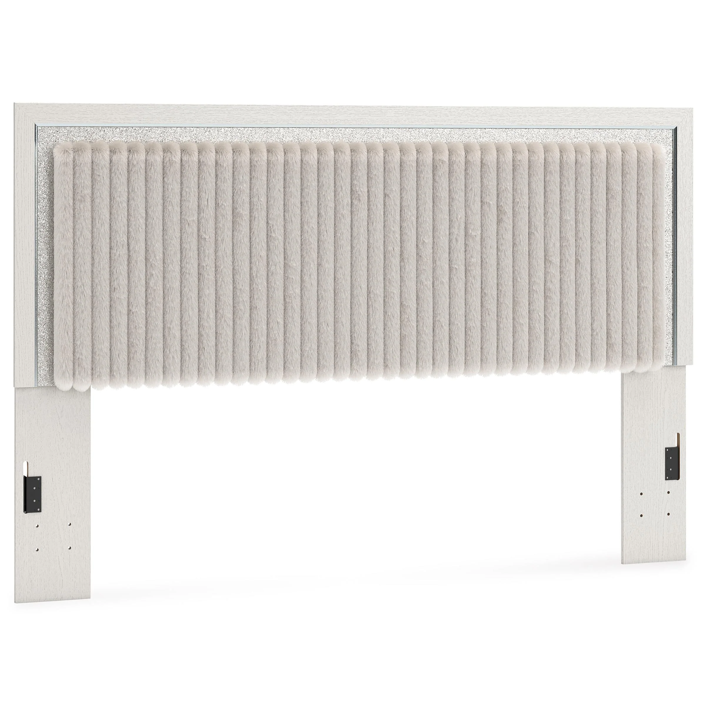 Signature Design by Ashley Zuraleus PCB3381-58 King Upholstered Panel Headboard