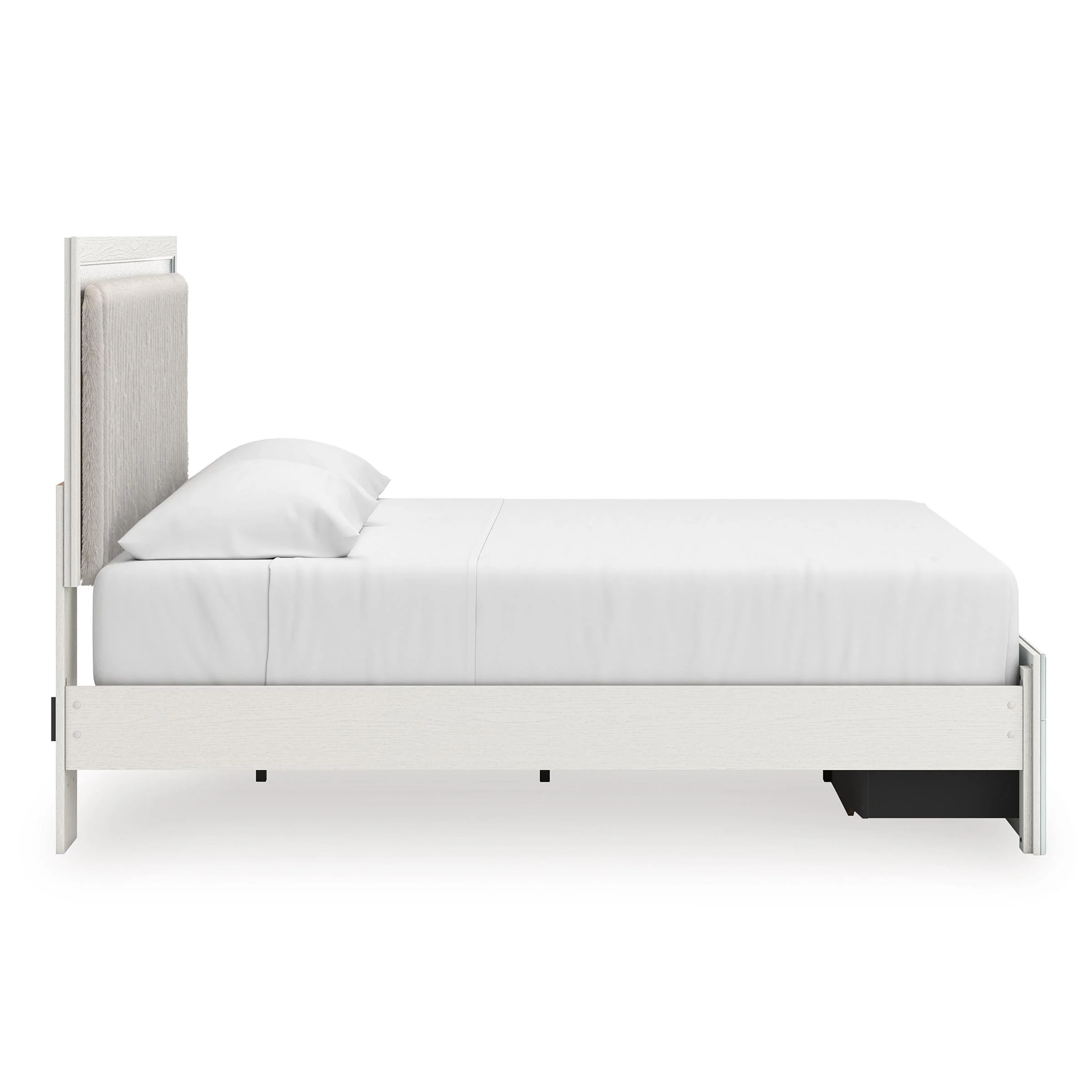 Signature Design by Ashley Zuraleus PCB3381B9 King Upholstered Panel Storage Bed - Image 3