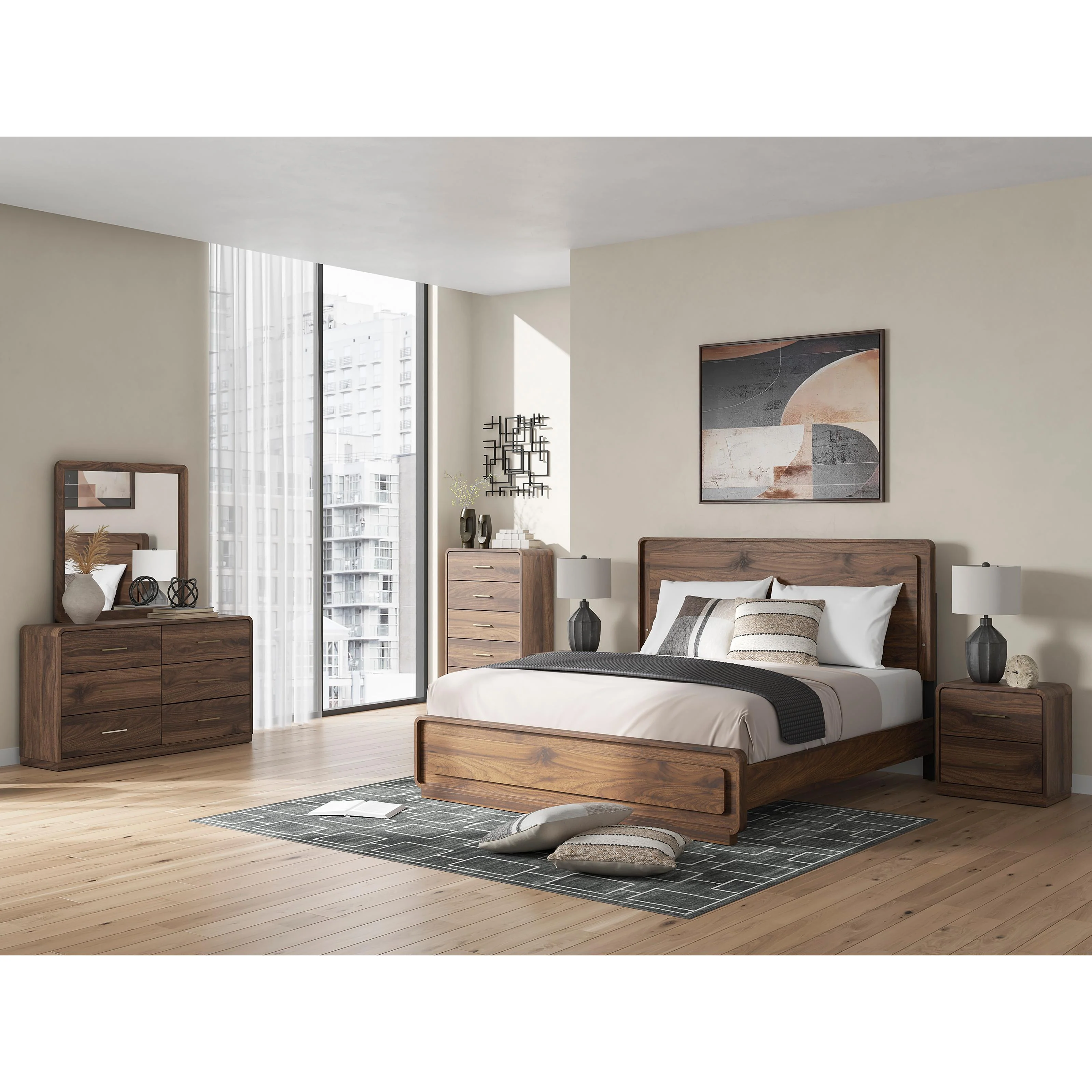 Signature Design by Ashley Fortlorn PCB386B4 King Panel Bed - Image 3