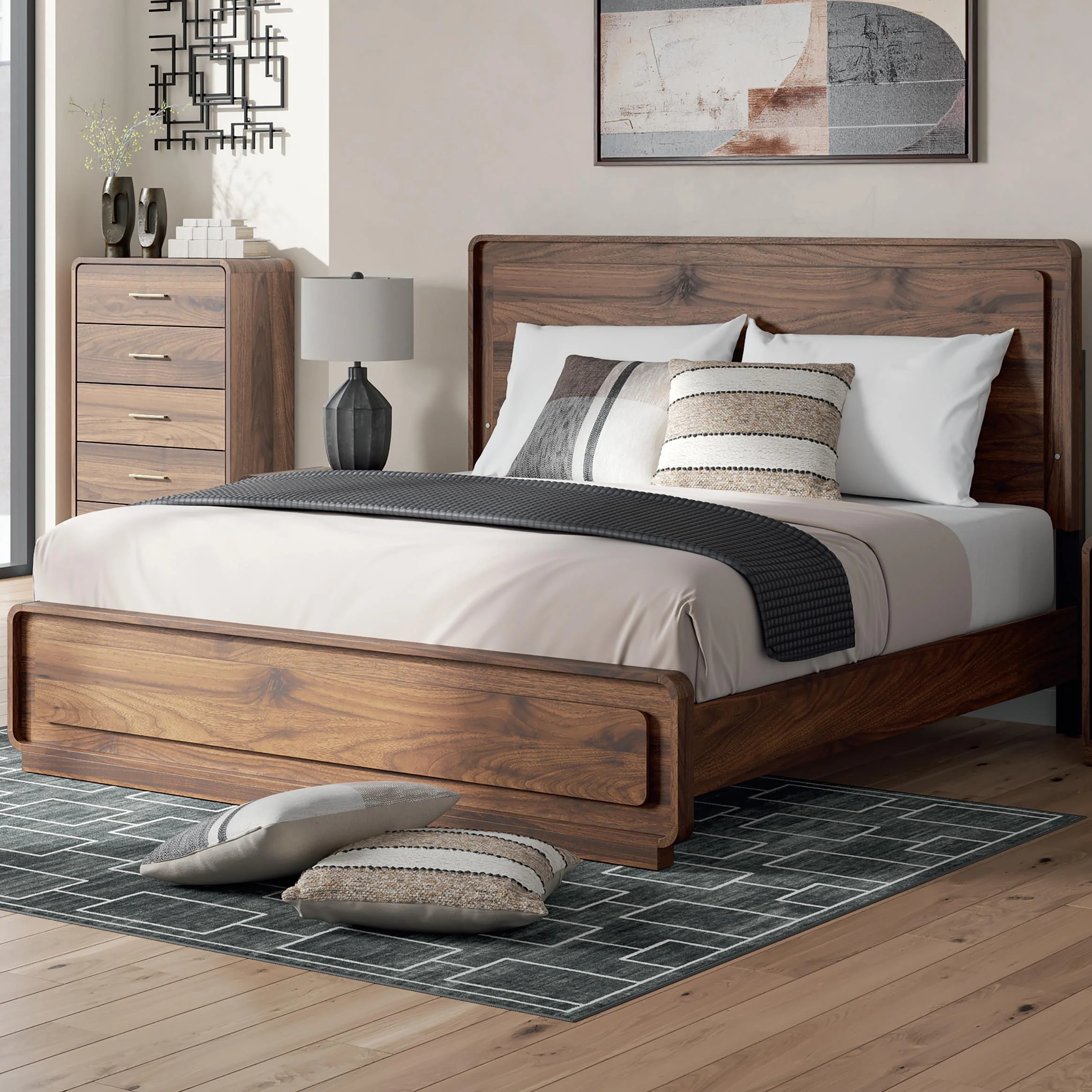 Signature Design by Ashley Fortlorn PCB386B5 California King Panel Bed