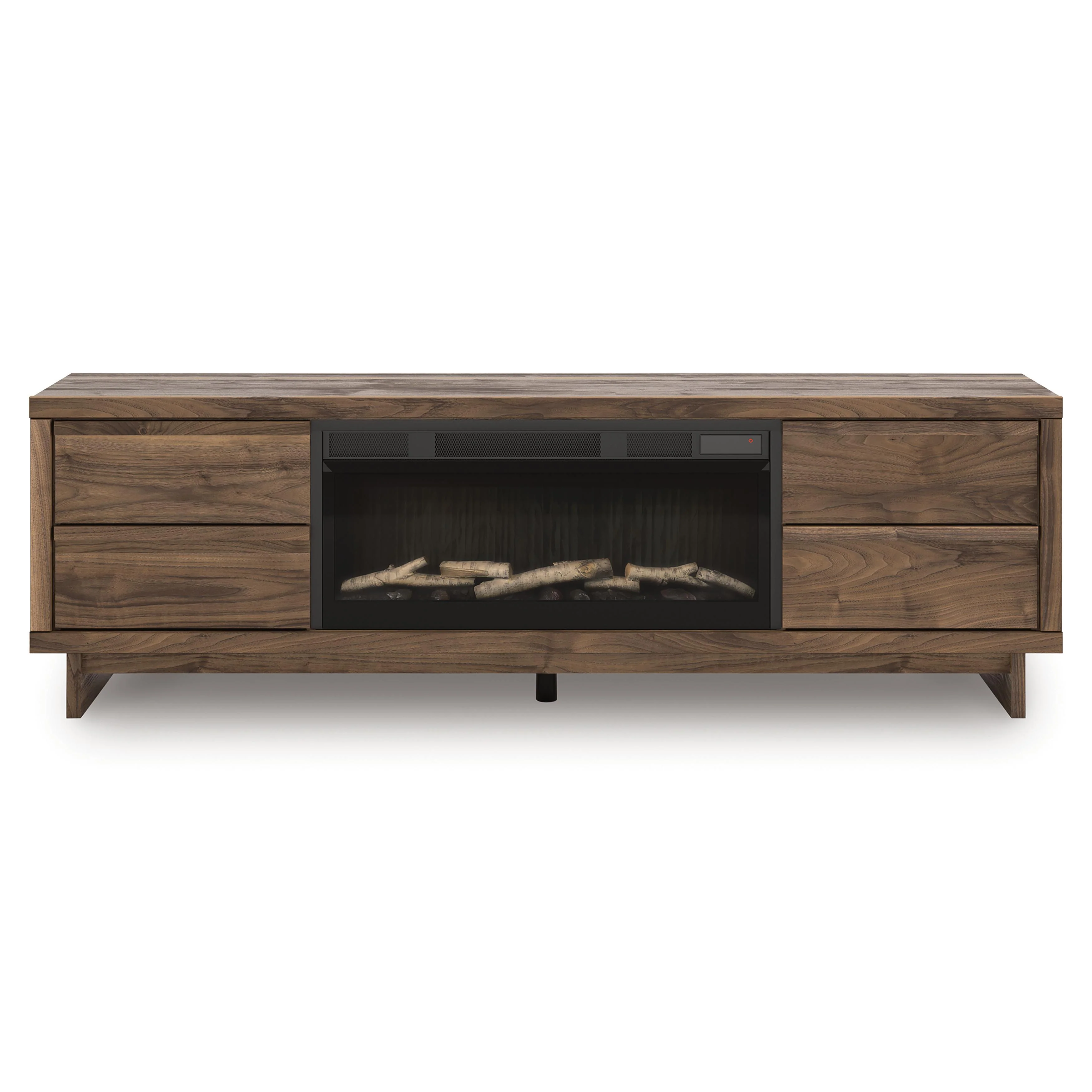 Signature Design by Ashley Zadilyn W3367W1 72″ TV Stand with Electric Fireplace