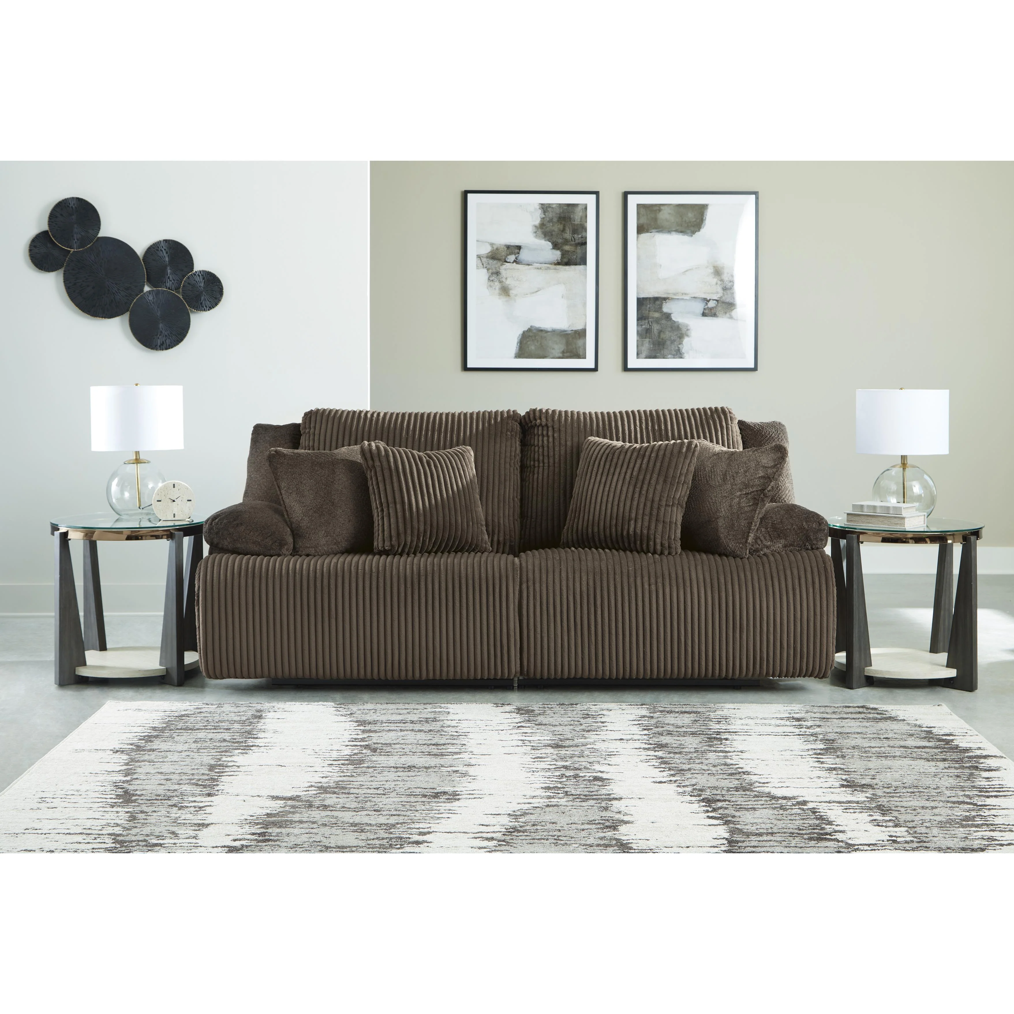 Signature Design by Ashley Top Tier 92705S9C 2 pc Sectional Loveseat - Image 2