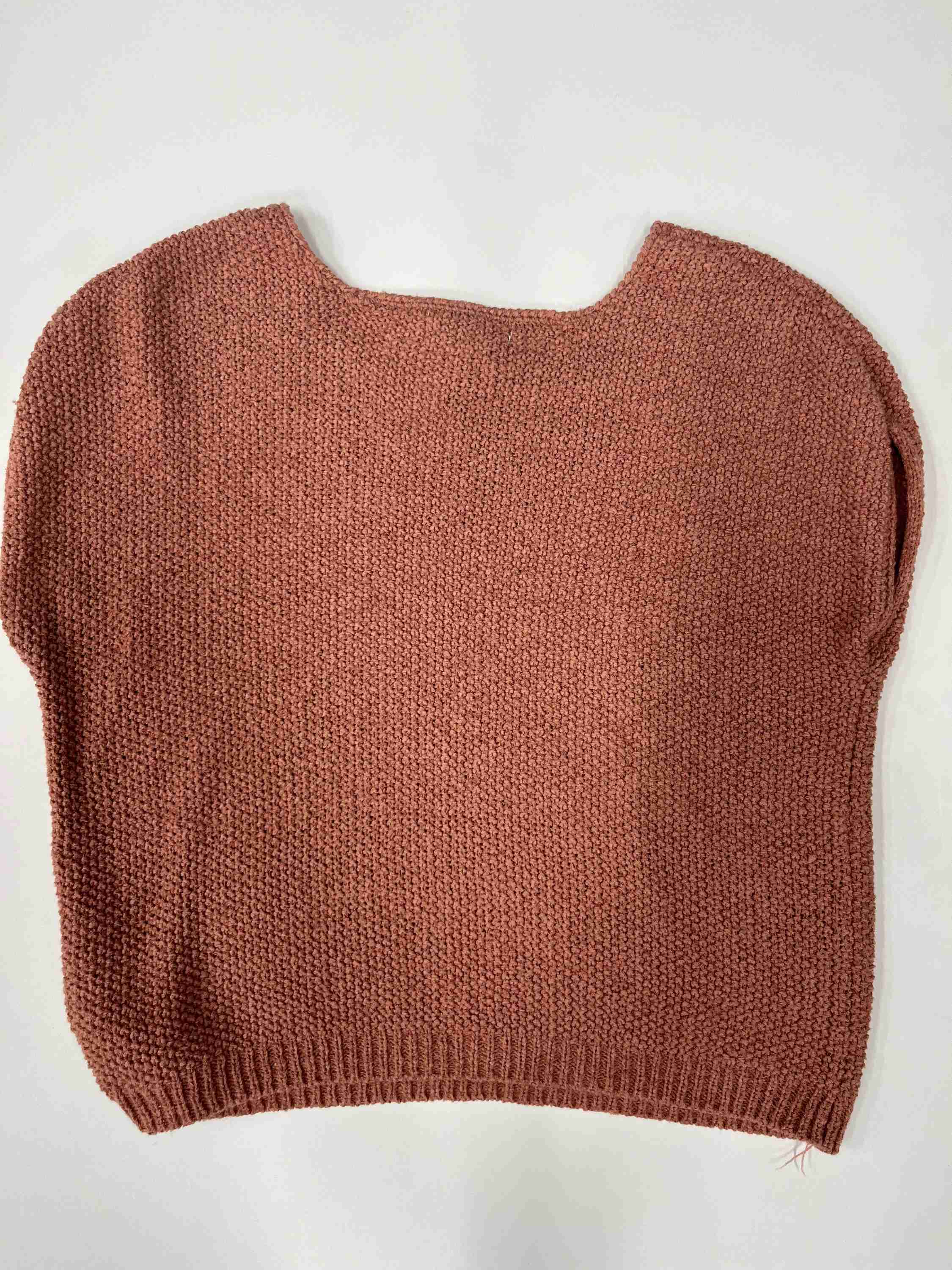 Jessica Simpson Sleeveless Knit Sweater Pink Tan Size M - Image 2