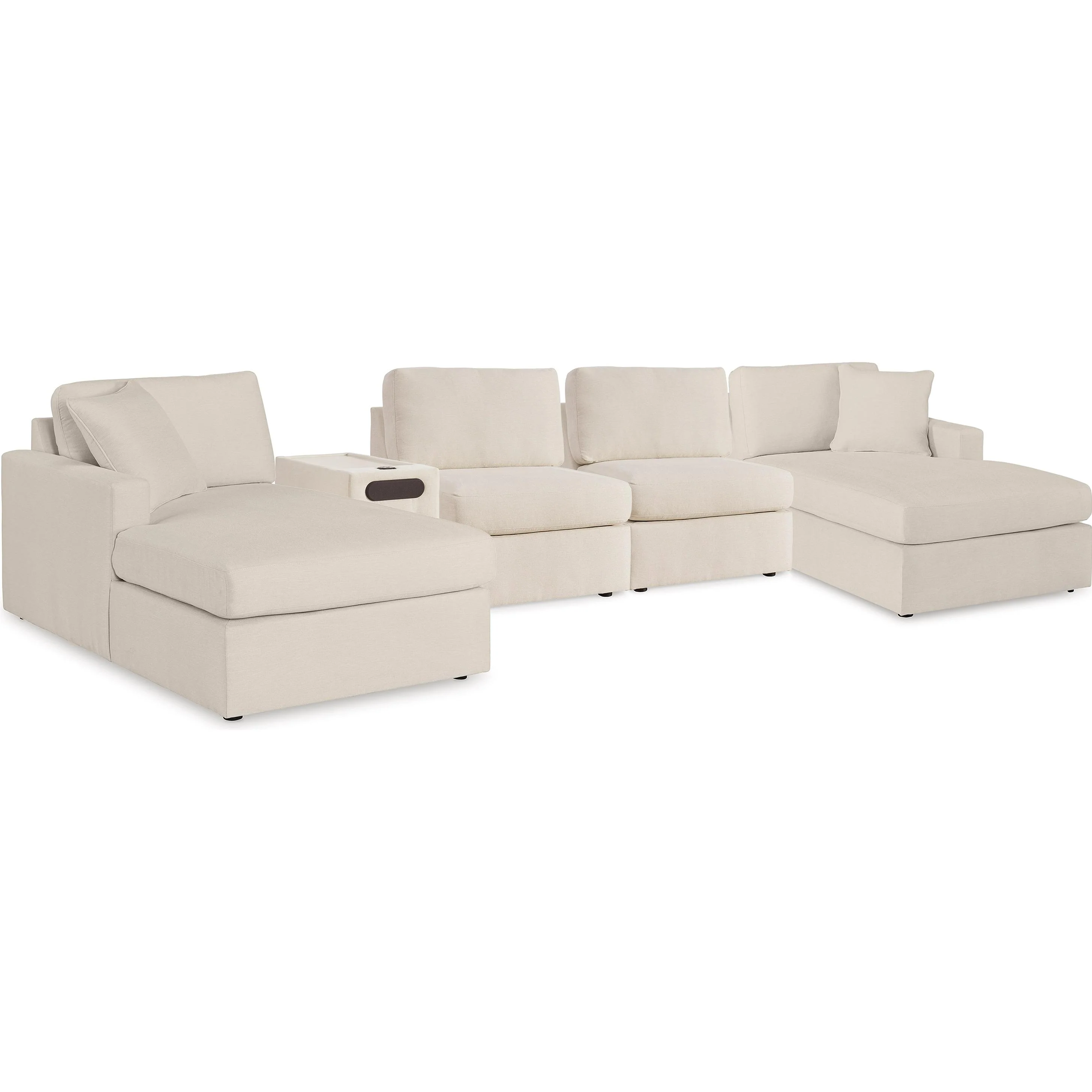 Signature Design by Ashley Modmax 92103S70 5 pc Sectional with Audio Console - Image 1