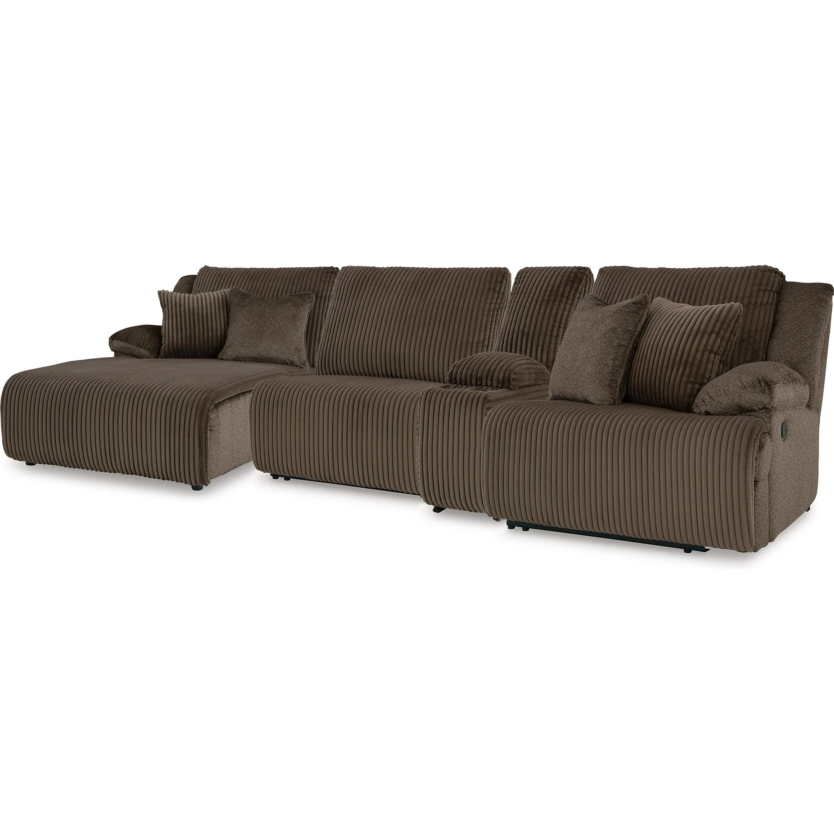 Signature Design by Ashley Top Tier 92705S12 4 pc Reclining Sectional with Chaise - Image 1