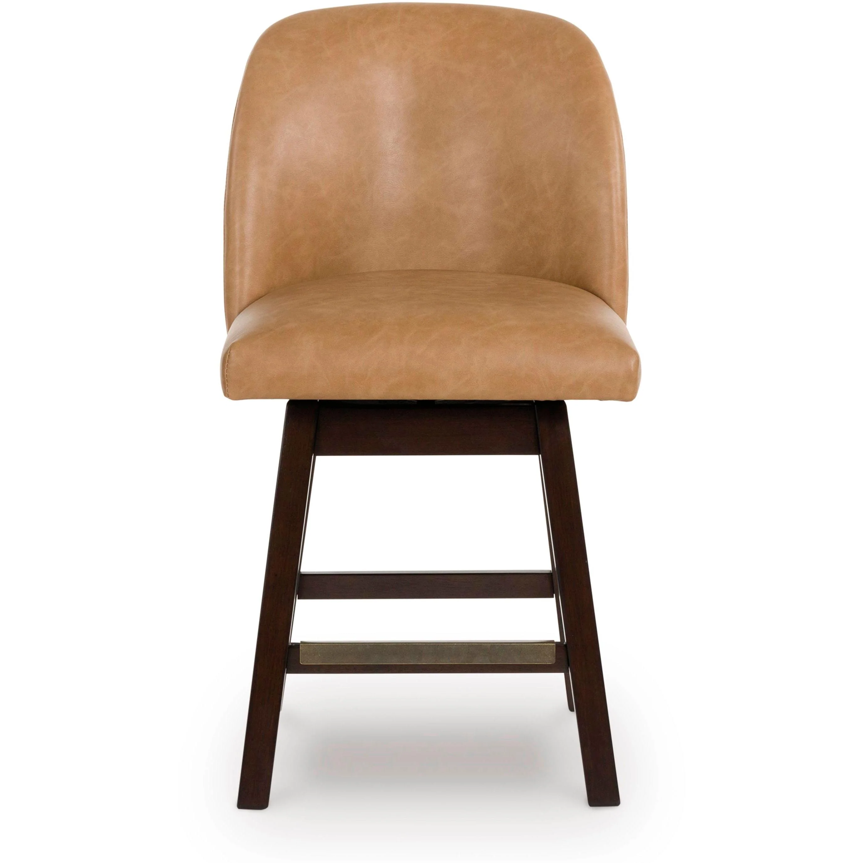 Signature Design by Ashley Neymorton D618-324 Upholstered Swivel Barstool - Image 2